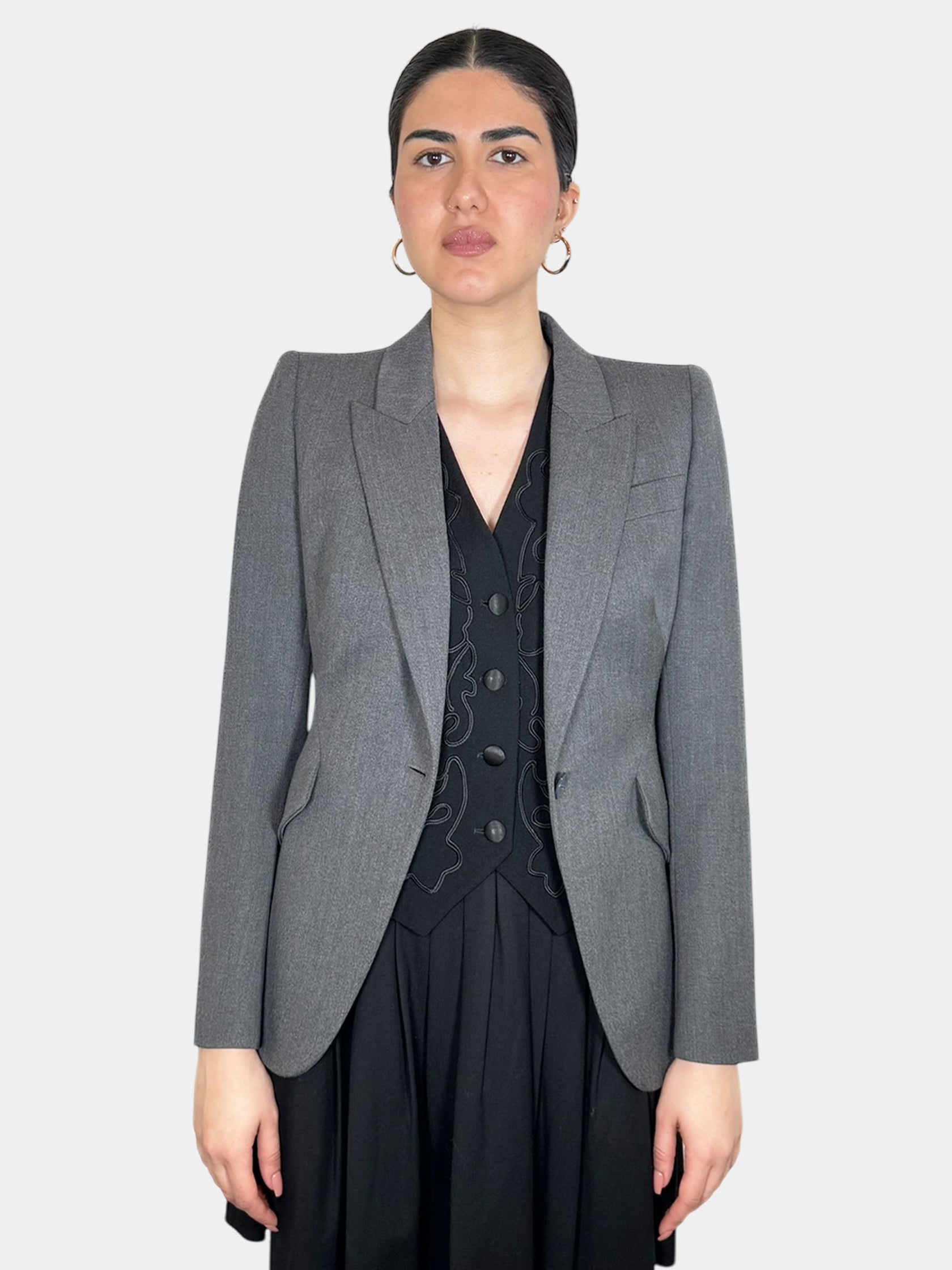 Wool Tailored Blazer