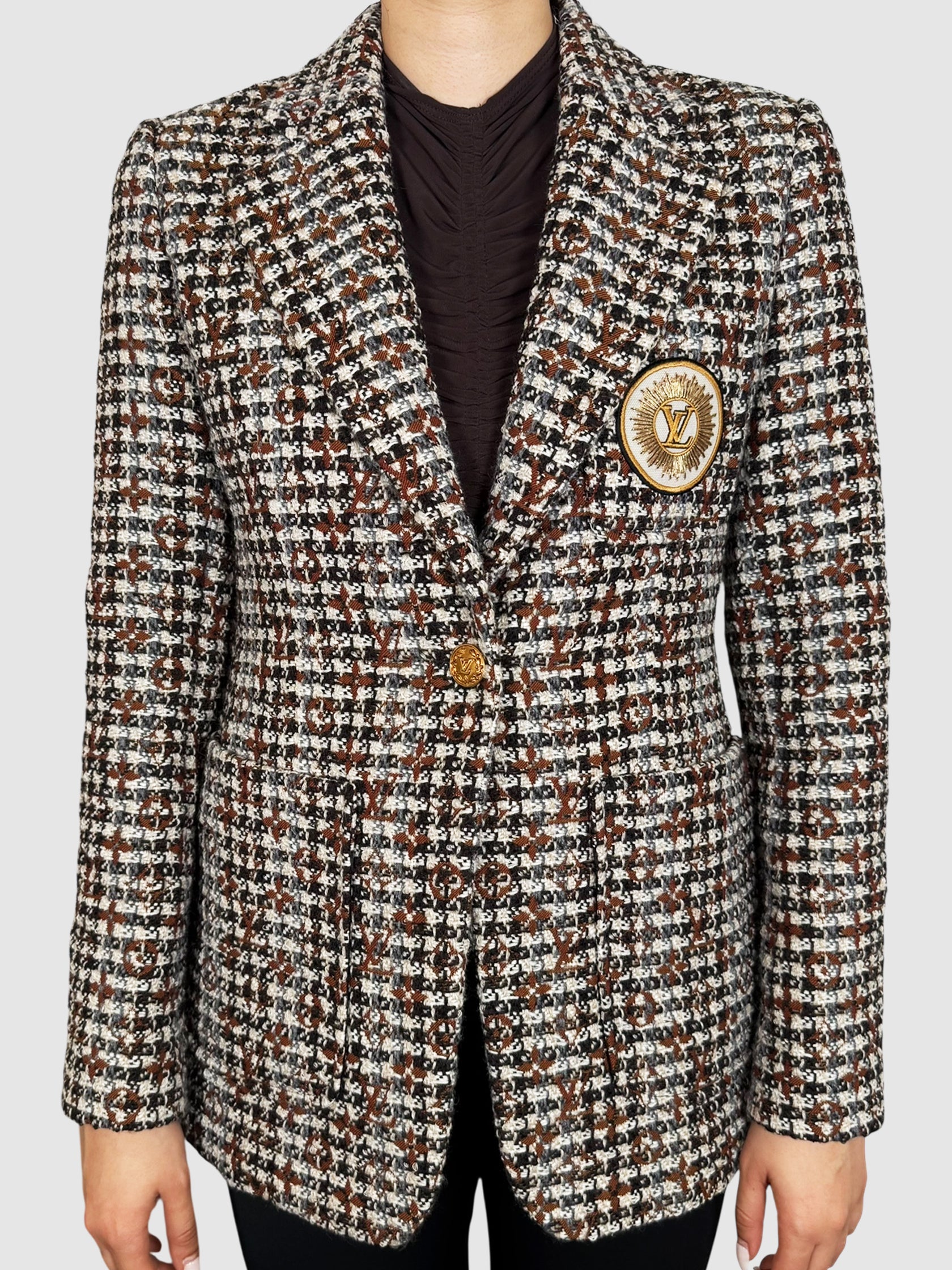 2022 Monogram Tweed Blazer