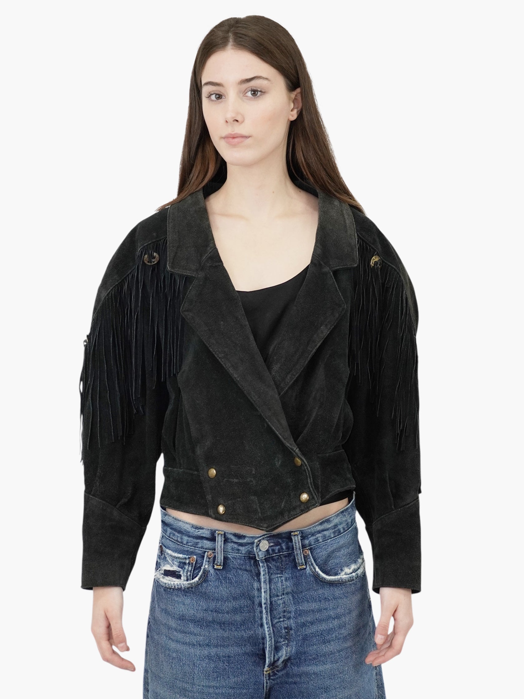 Fringe Suede Jacket