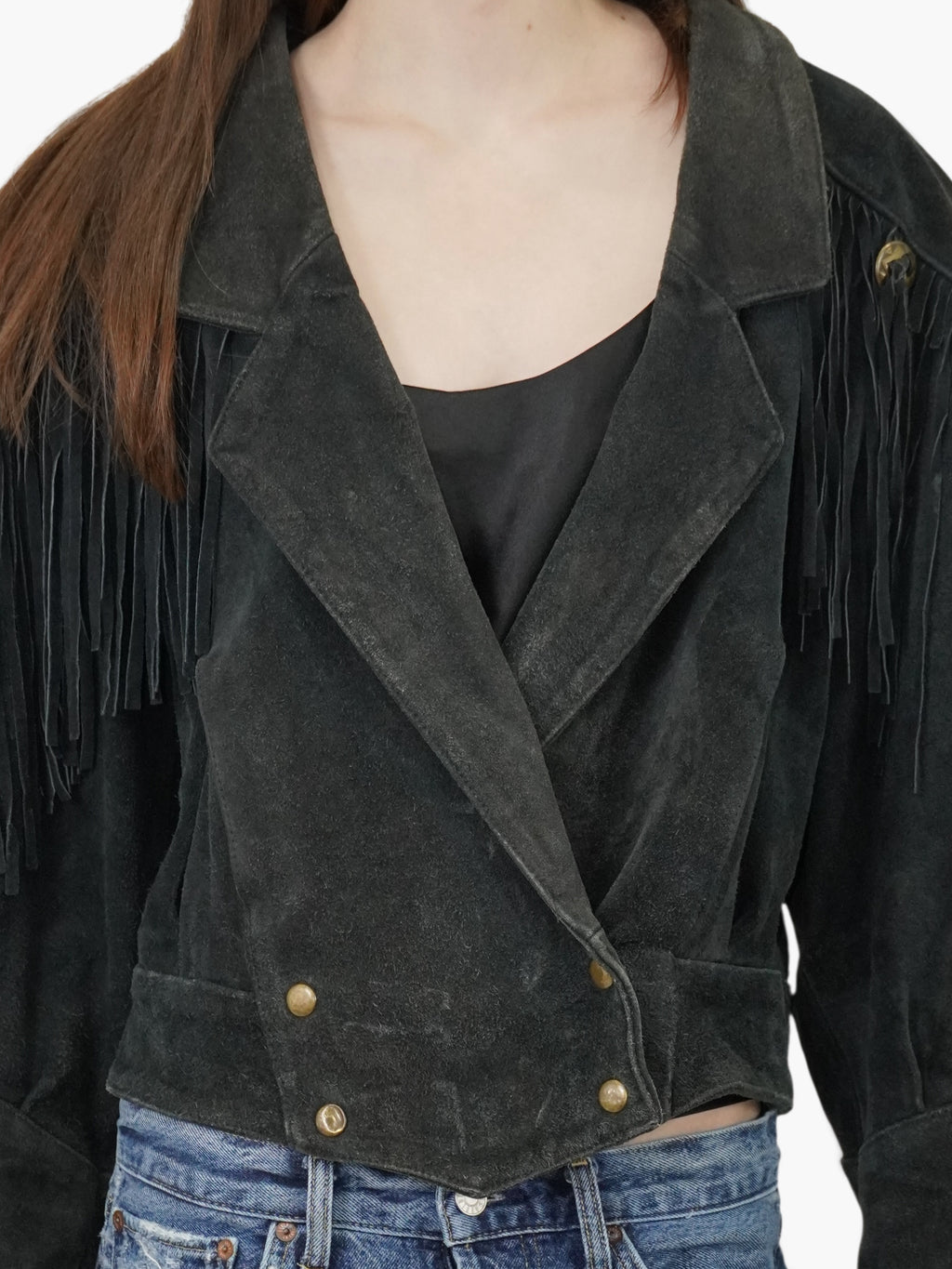 Fringe Suede Jacket