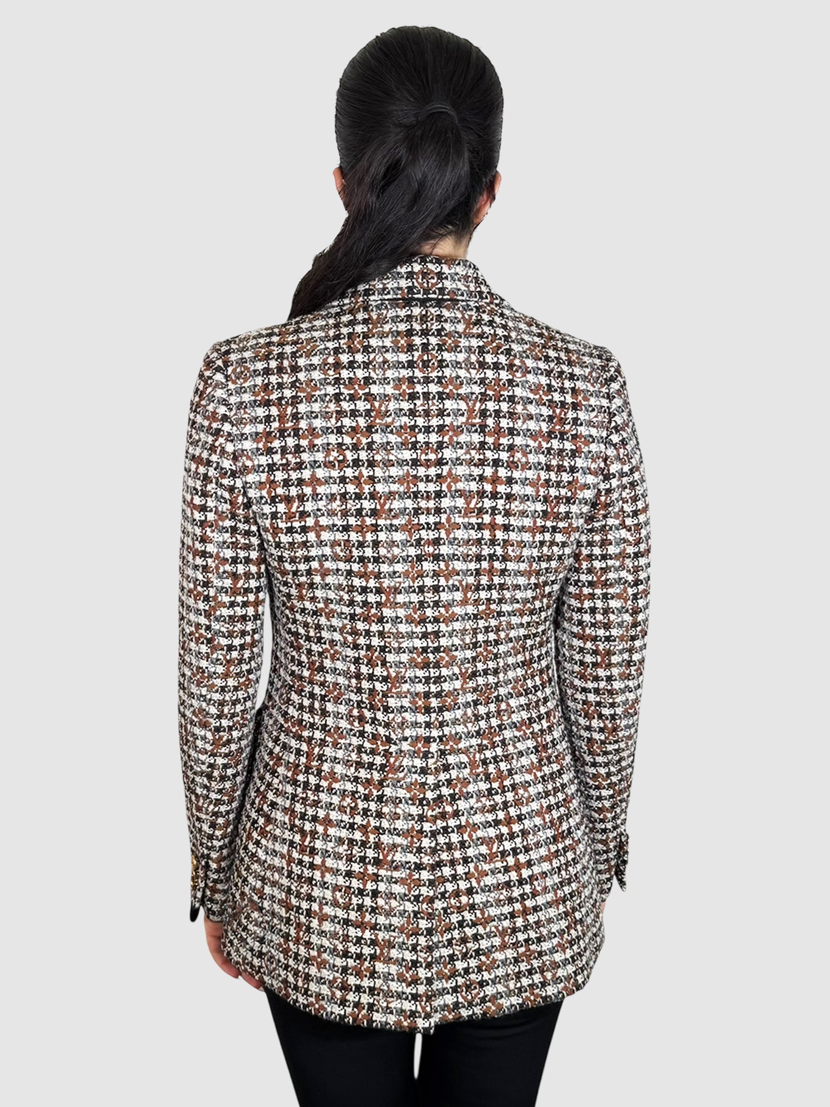 2022 Monogram Tweed Blazer