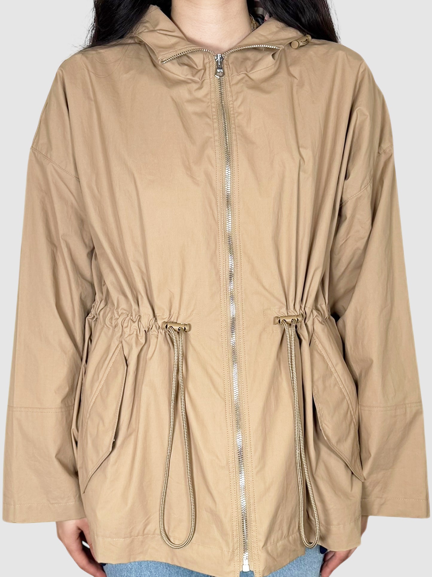 Zip-Up Hooded Jacket