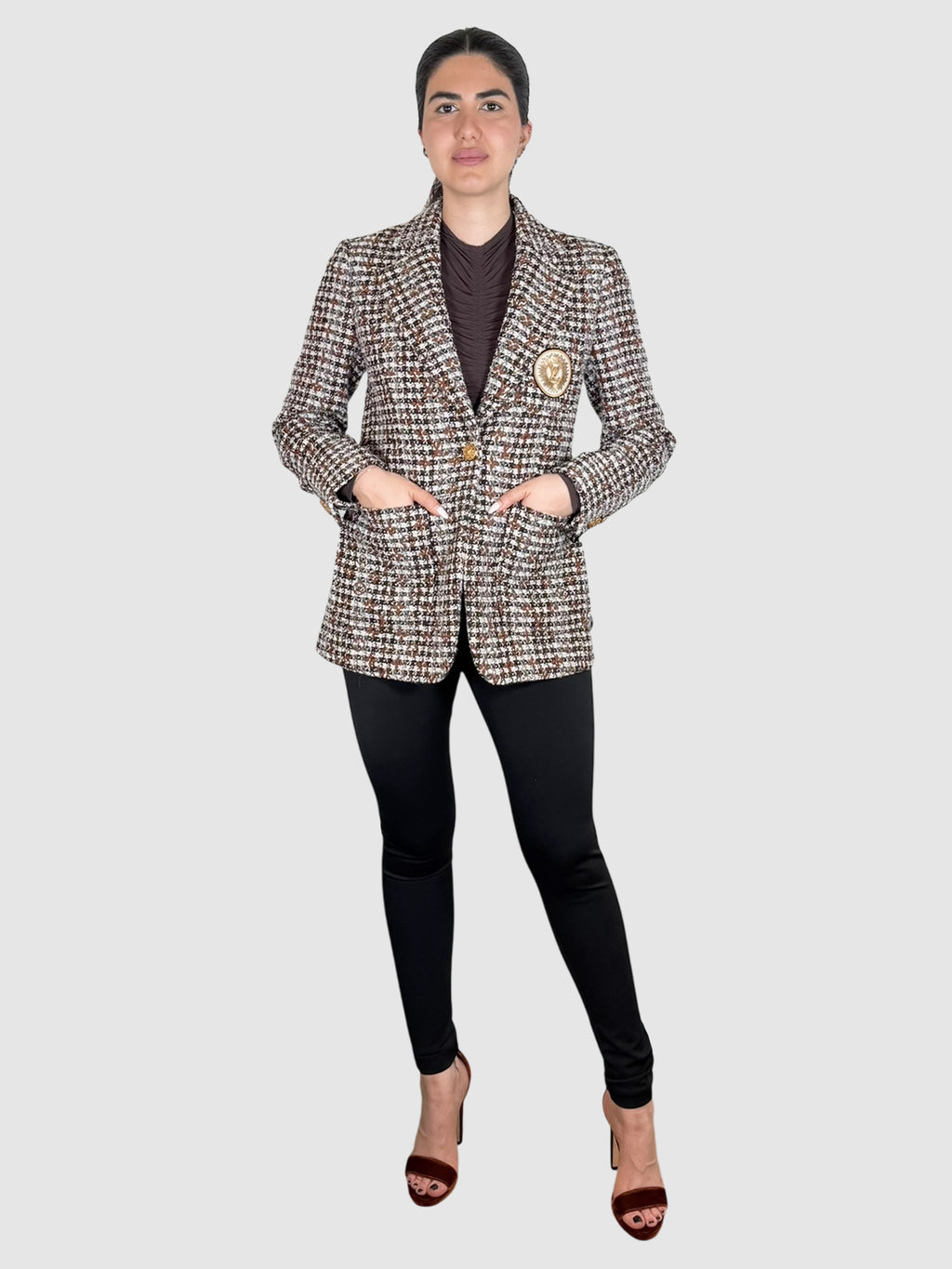 2022 Monogram Tweed Blazer