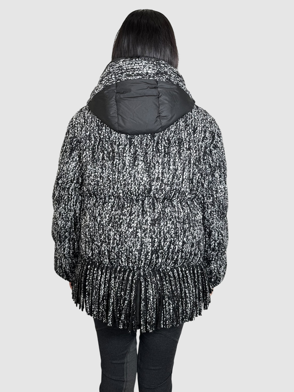 Tweed Puffer Coat