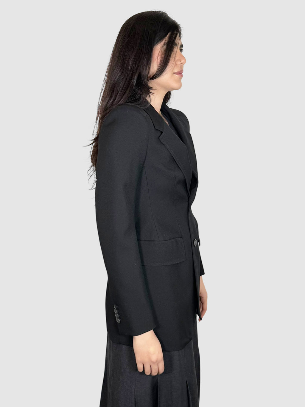 Hourglass Wool Blazer