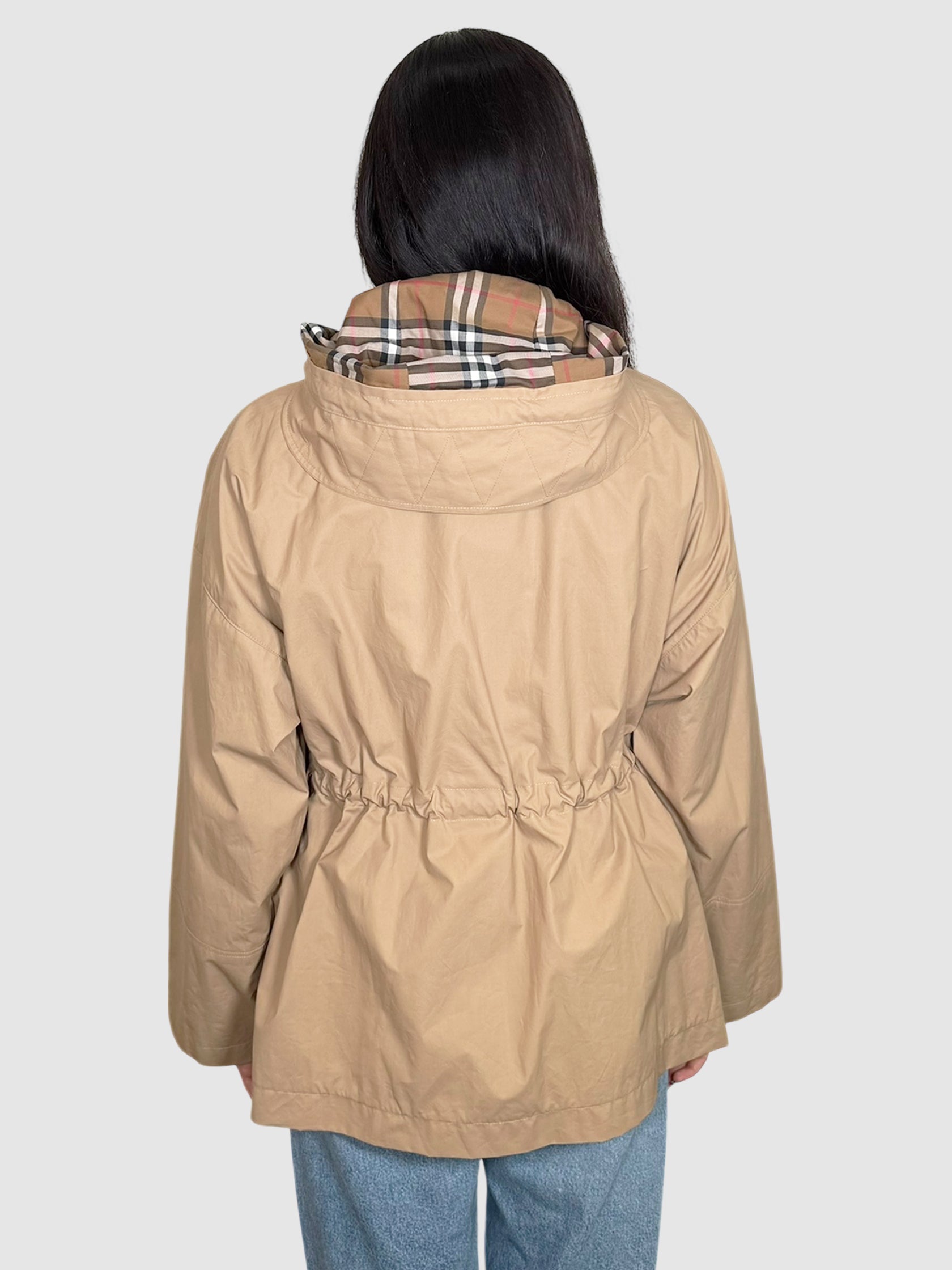 Zip-Up Hooded Jacket
