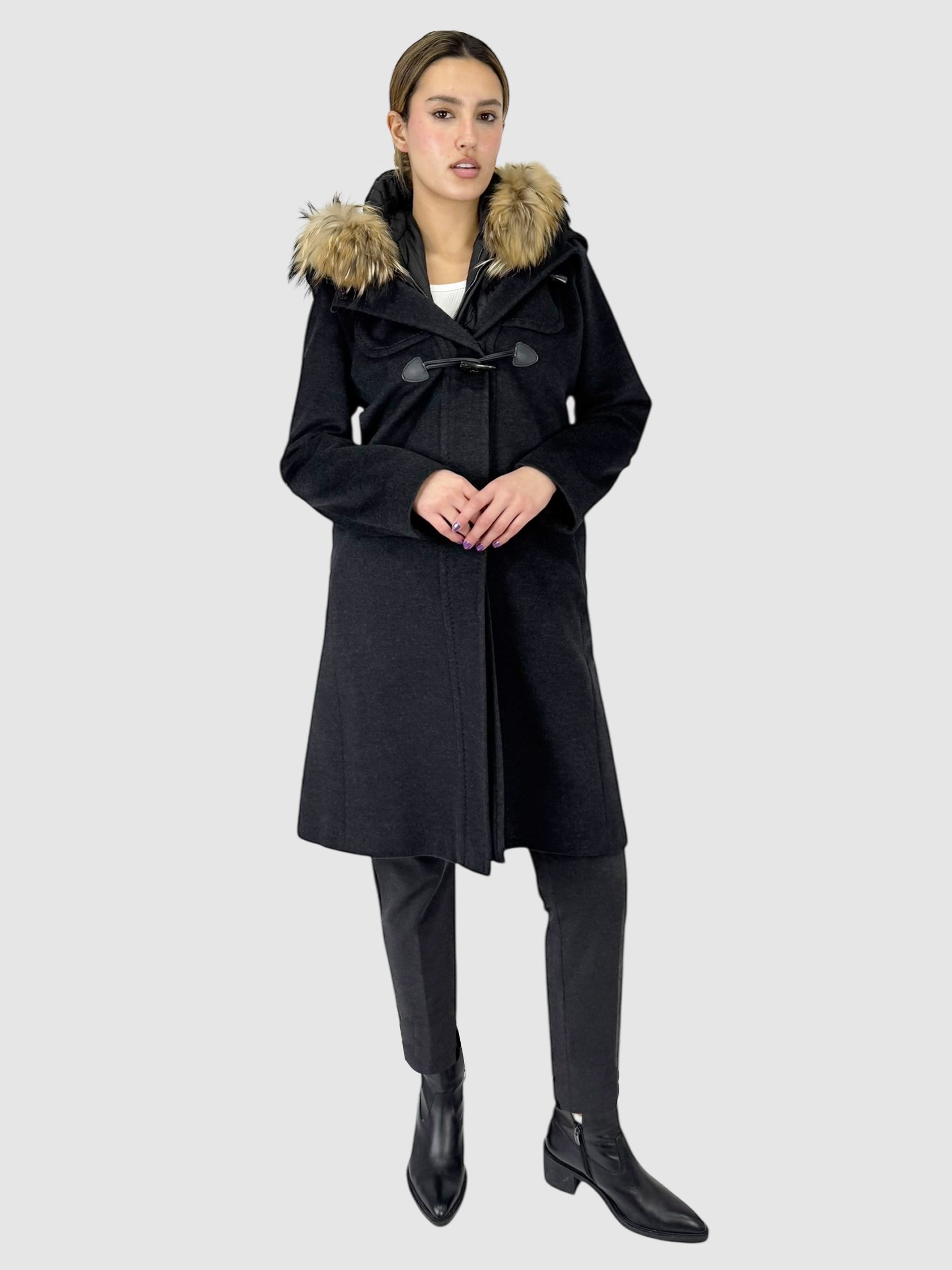 Toggle Wool Coat