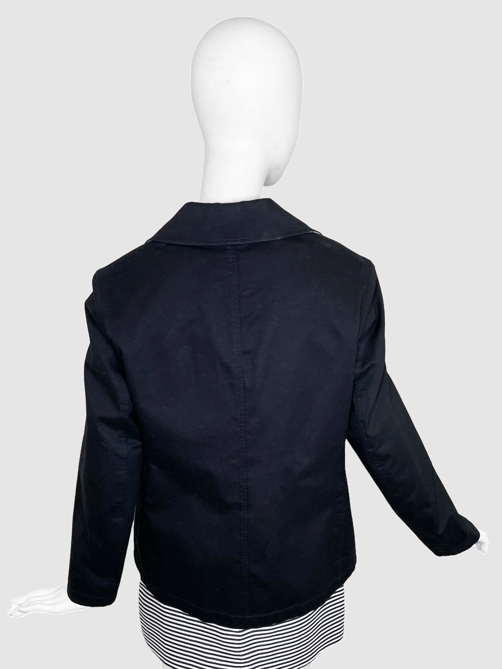 Double-Breasted Short Jacket - Size 10