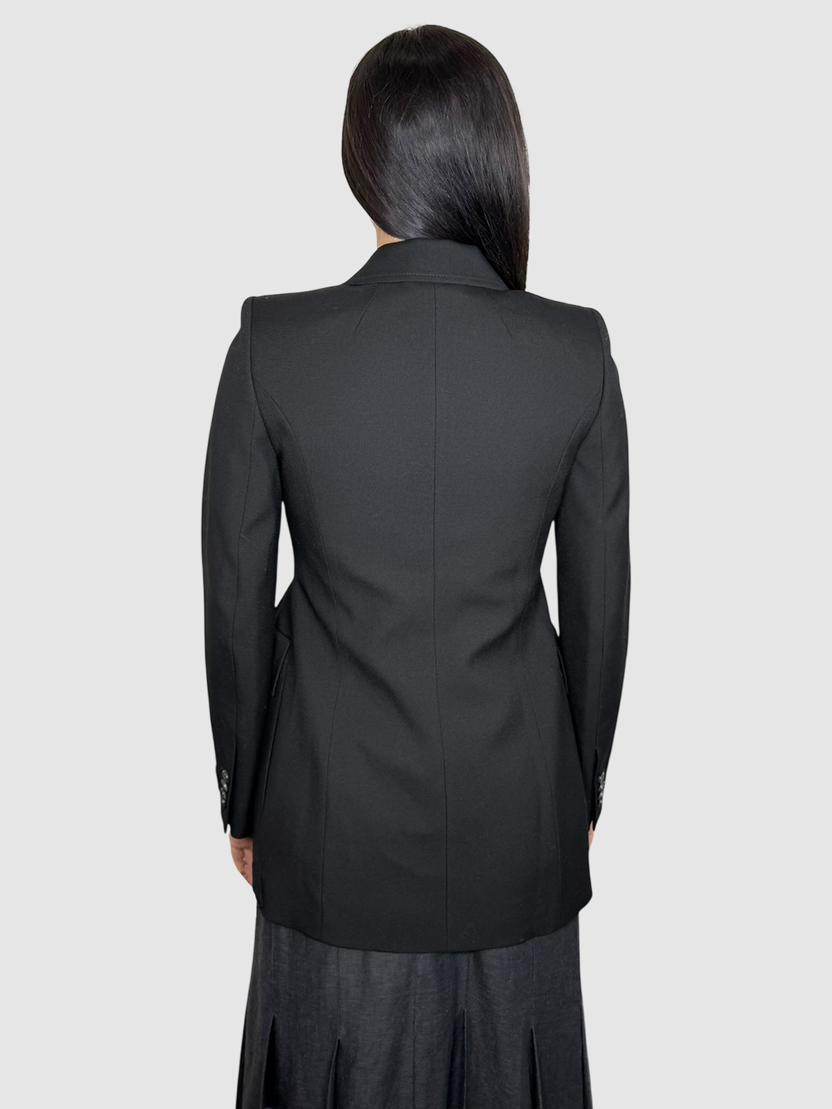 Hourglass Wool Blazer