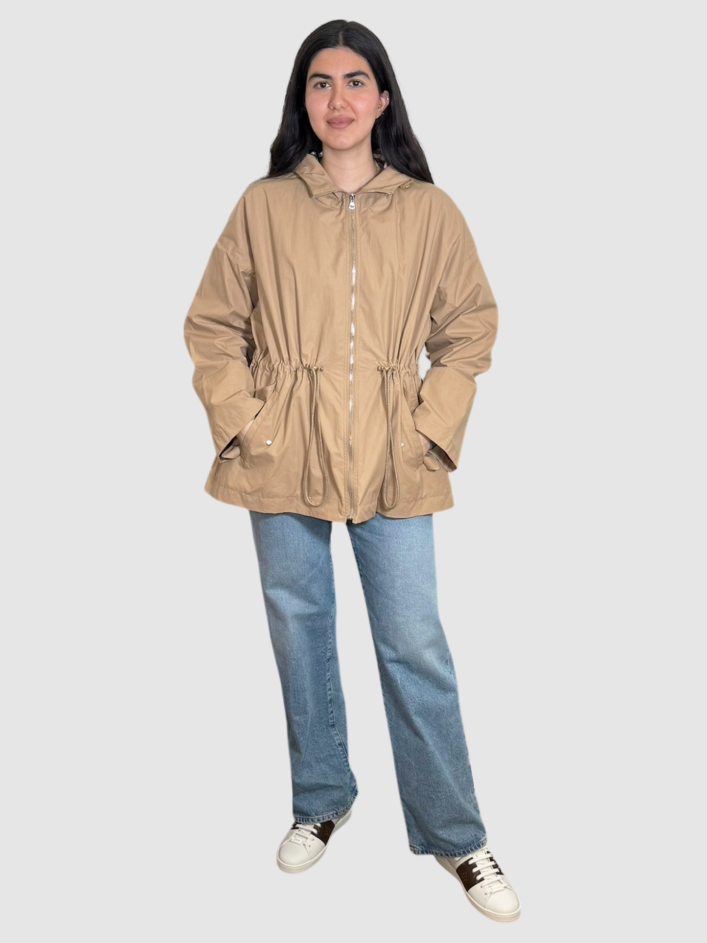 Zip-Up Hooded Jacket