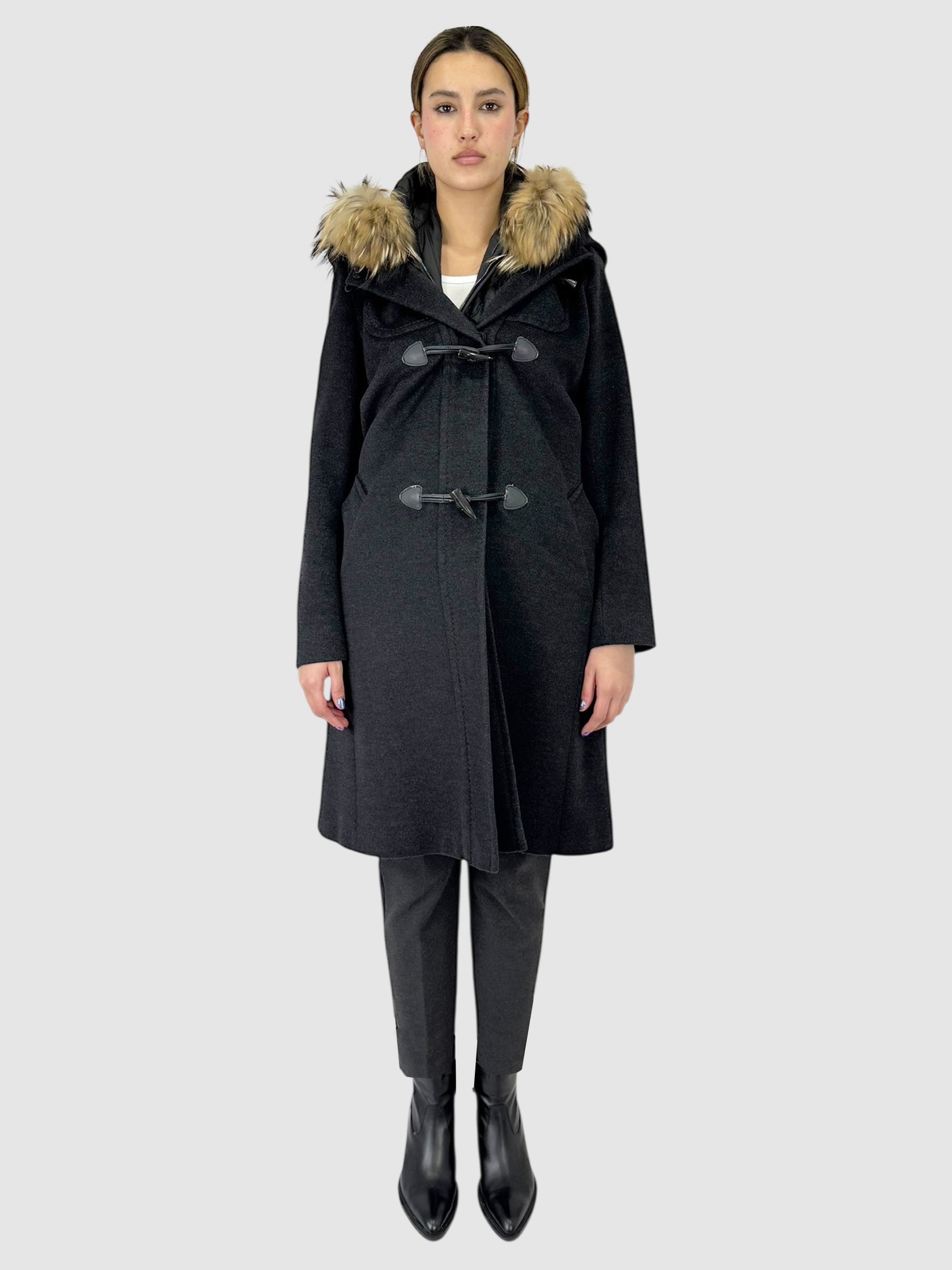 Toggle Wool Coat
