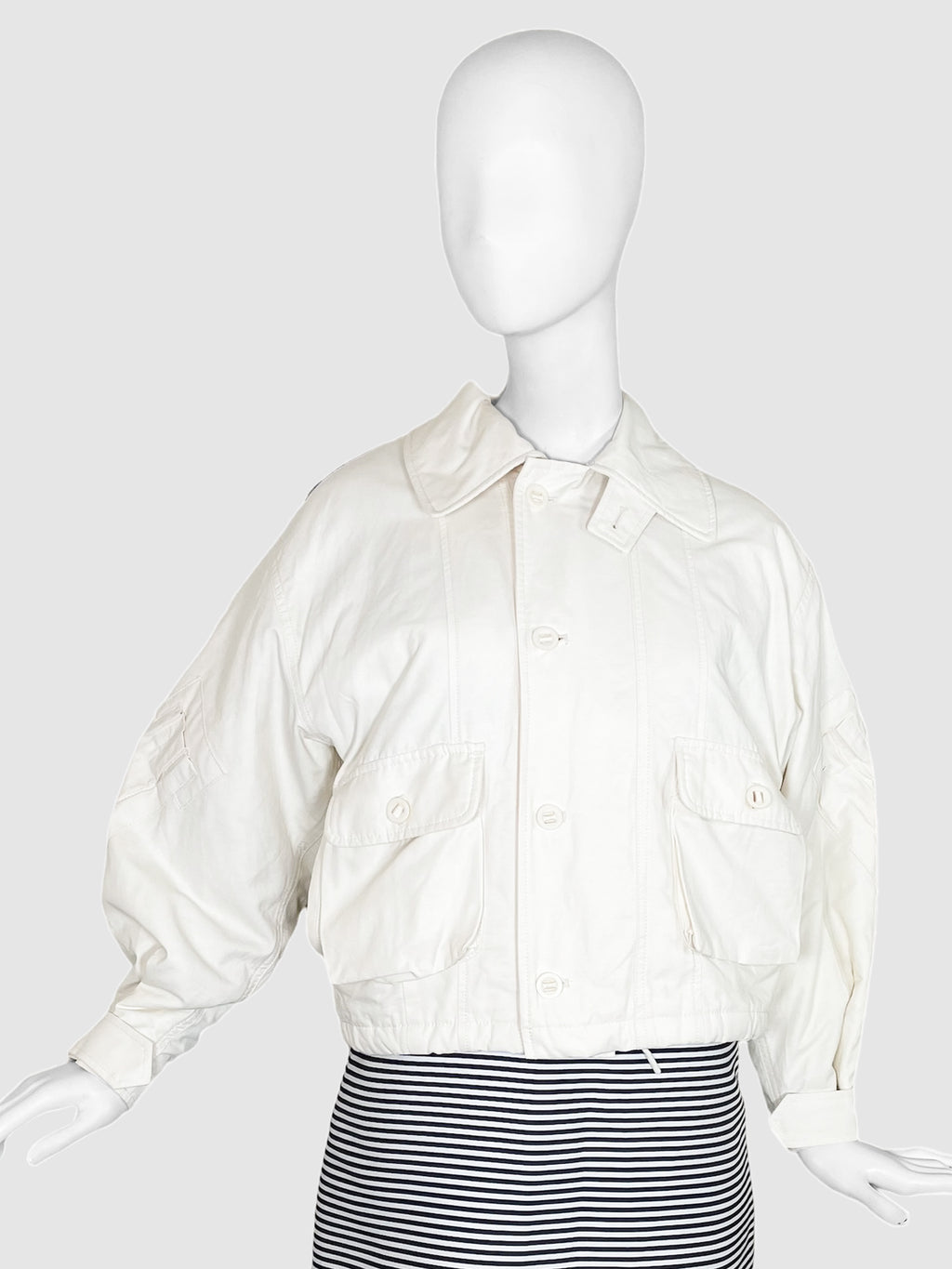 Lightweight Jacket with Back Embroidery - One Size