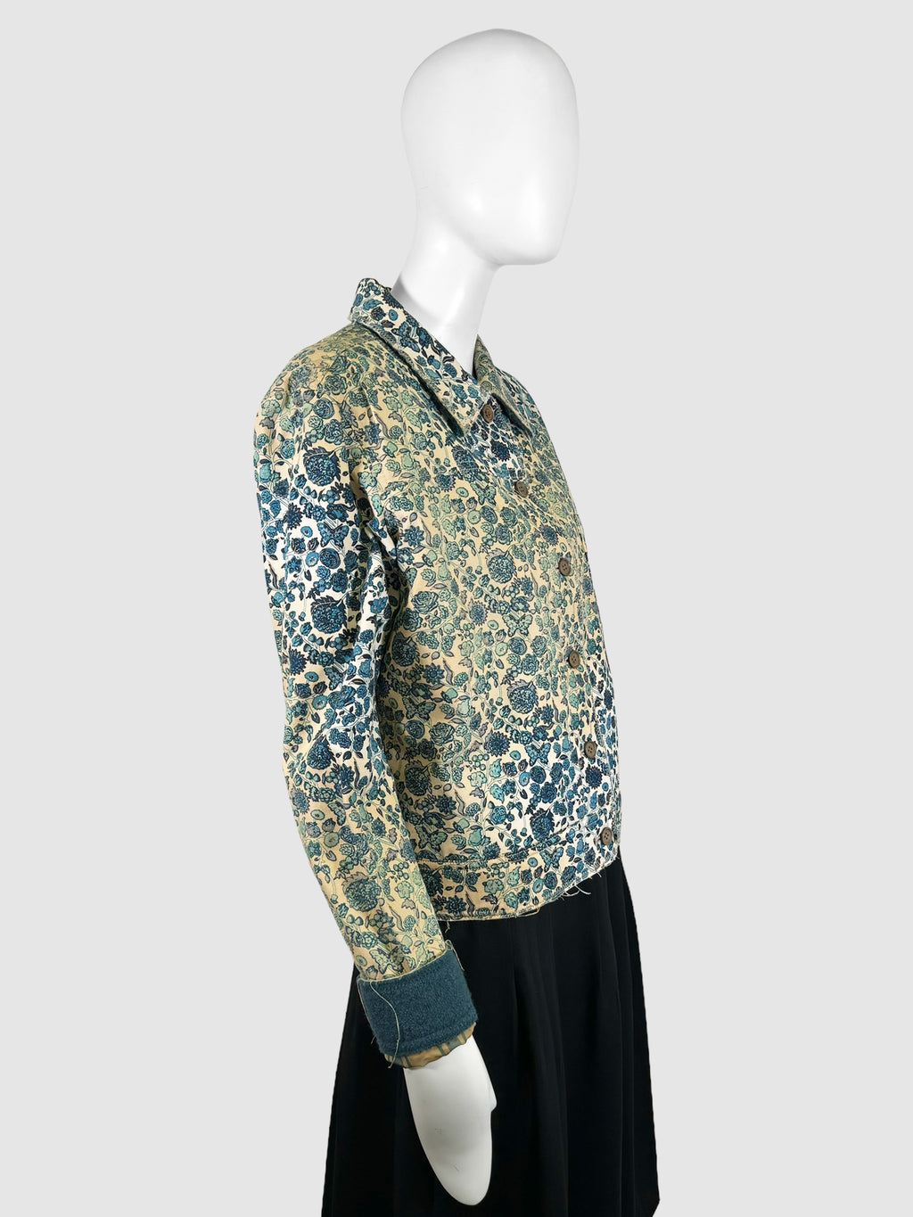 Floral Print Jacket - Size M