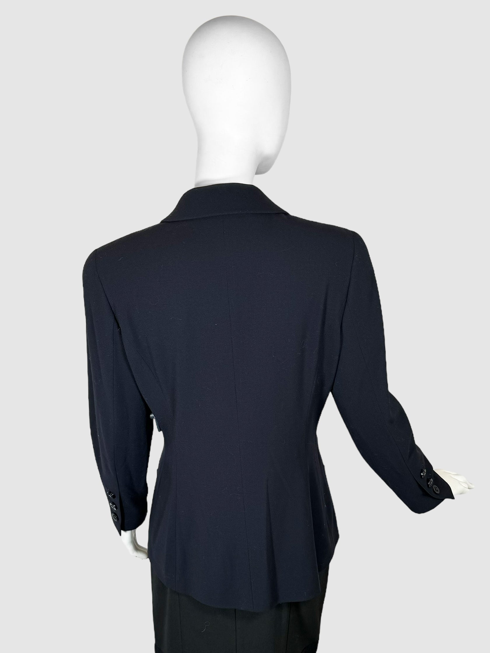 Wool Button-Up Jacket - Size 44