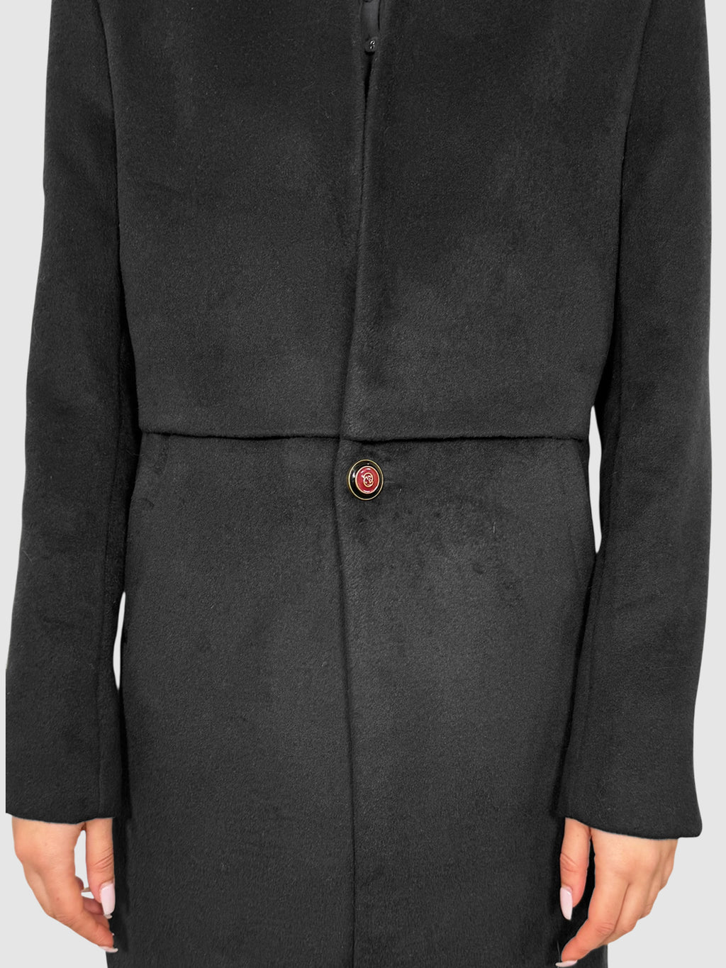 Single-Button Midi Coat