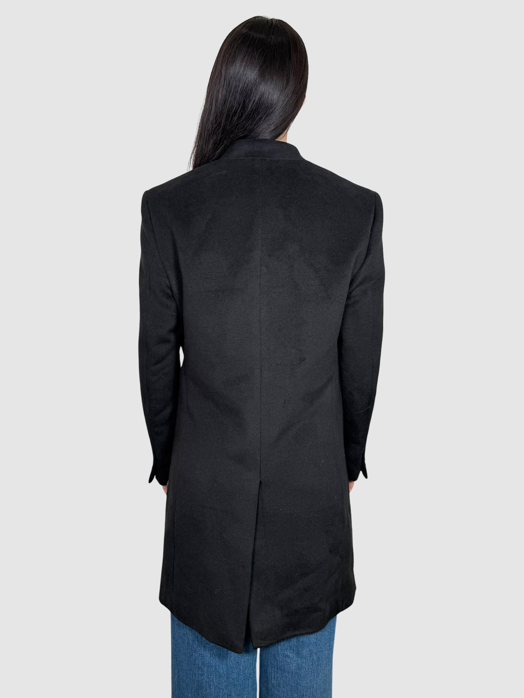 Single-Button Midi Coat
