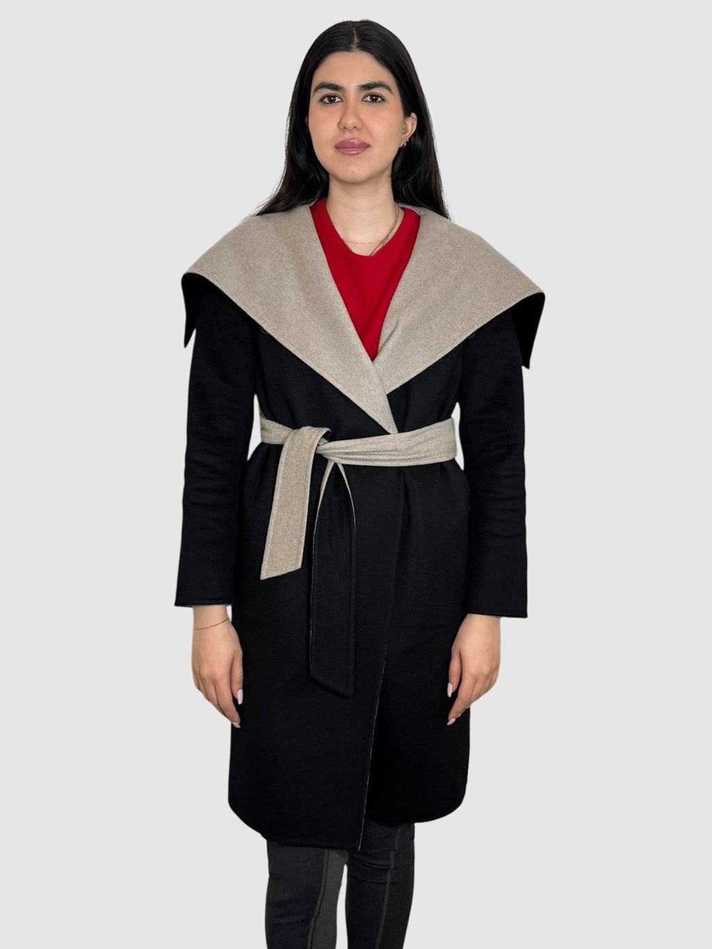 Reversible Wrap Coat