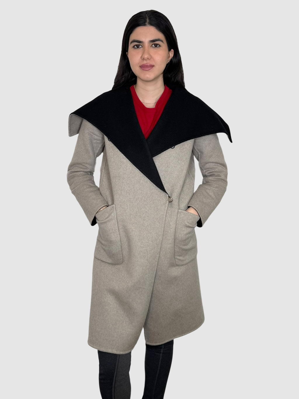 Reversible Wrap Coat