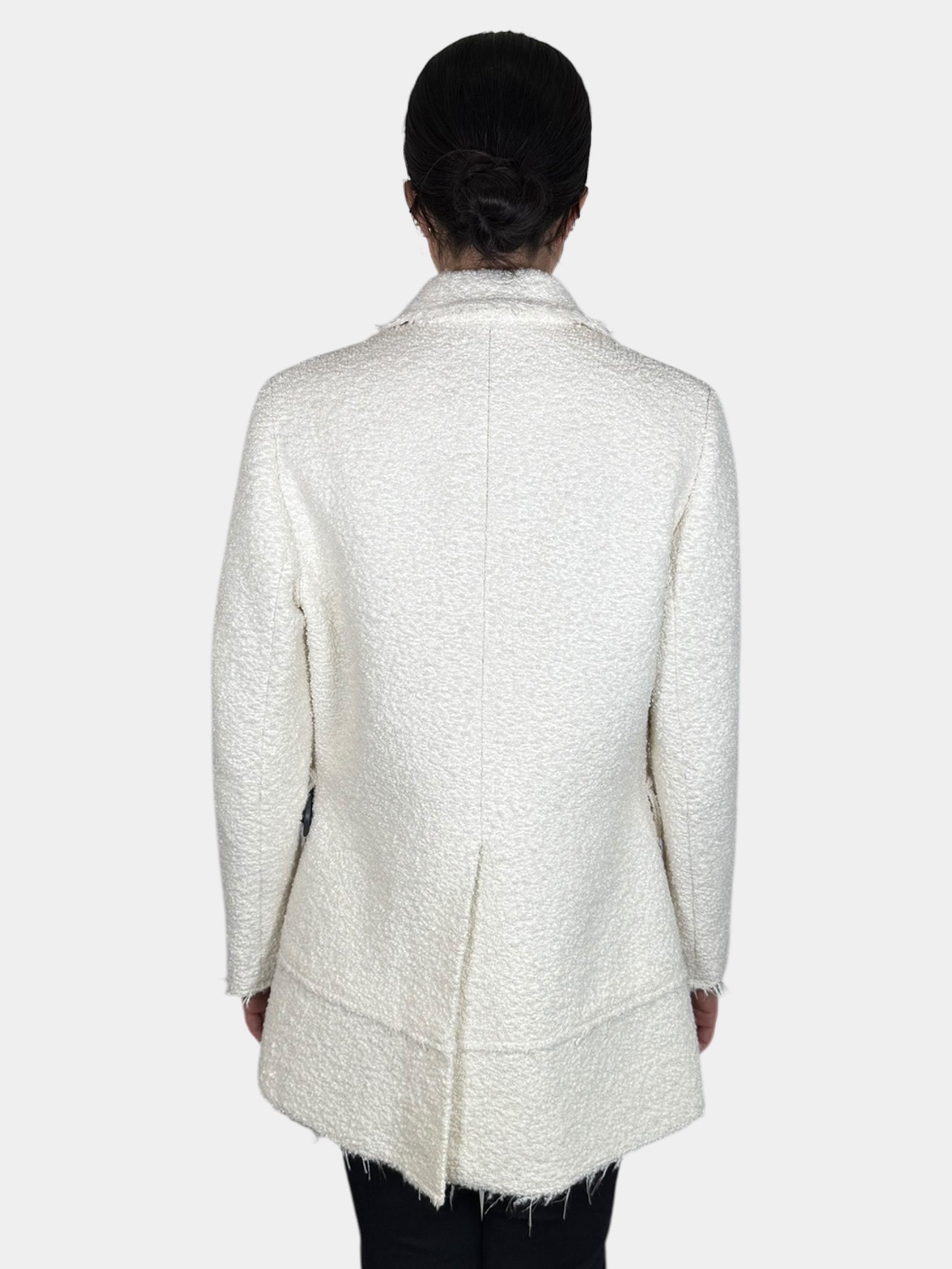 2019 Tweed Ecru Coat