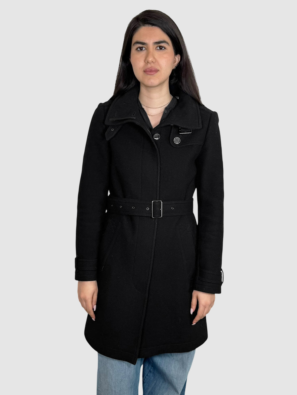 Wool Belted Coat