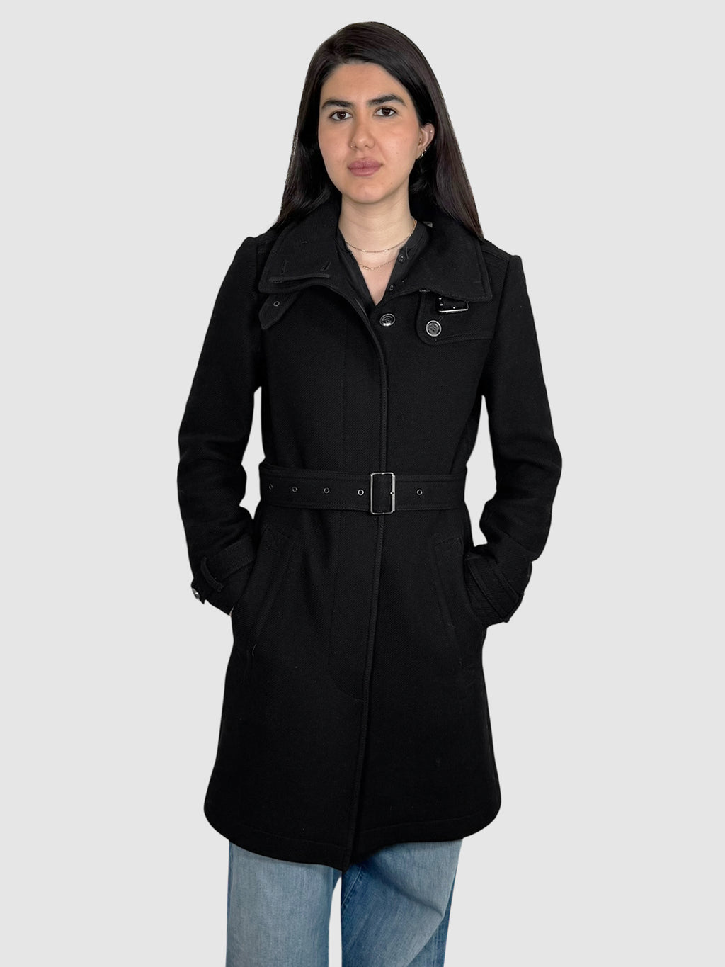 Wool Belted Coat