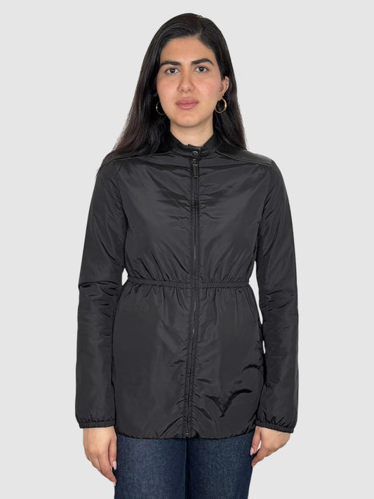 Nylon Zip-Up Jacket