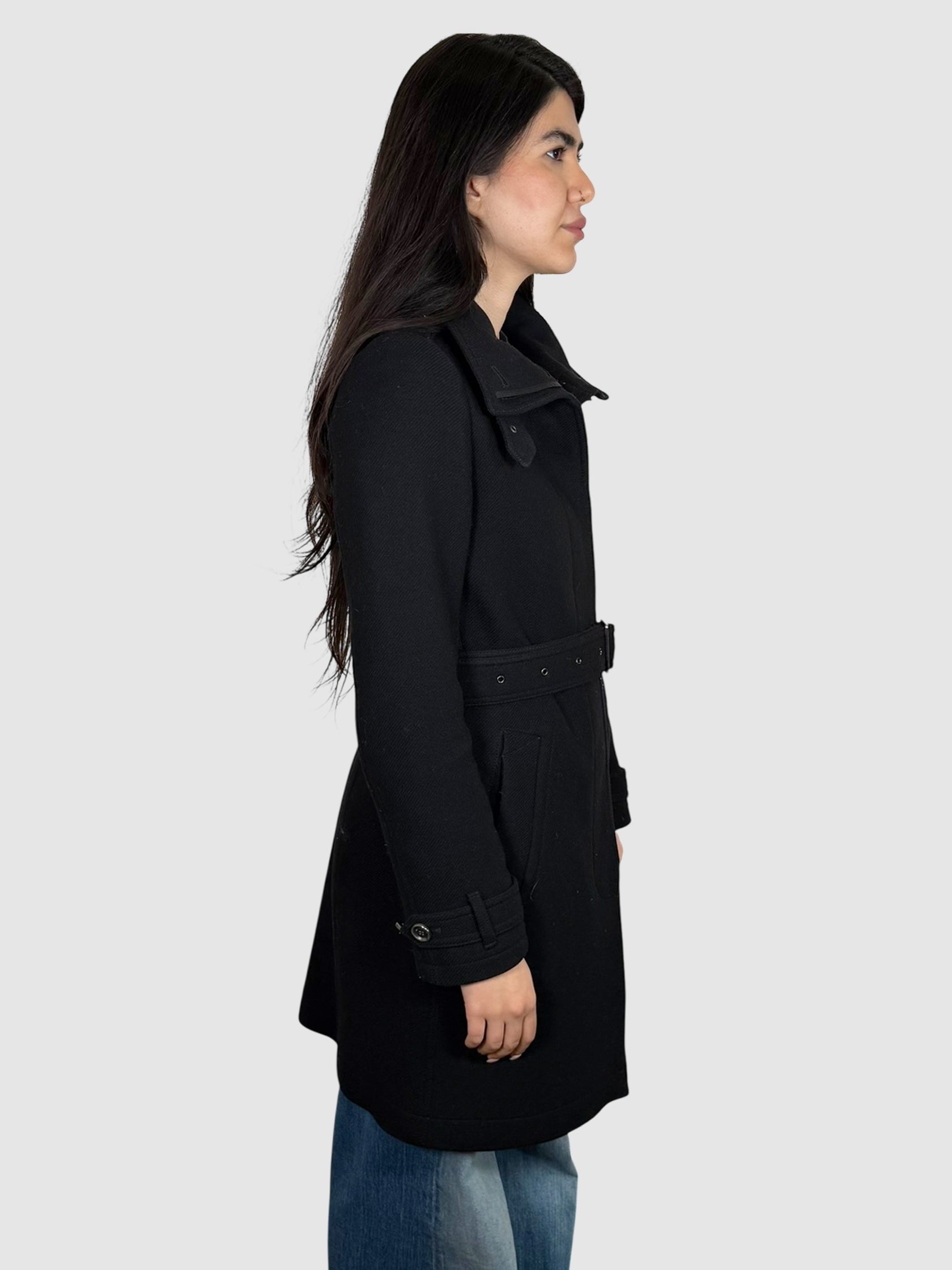 Wool Belted Coat