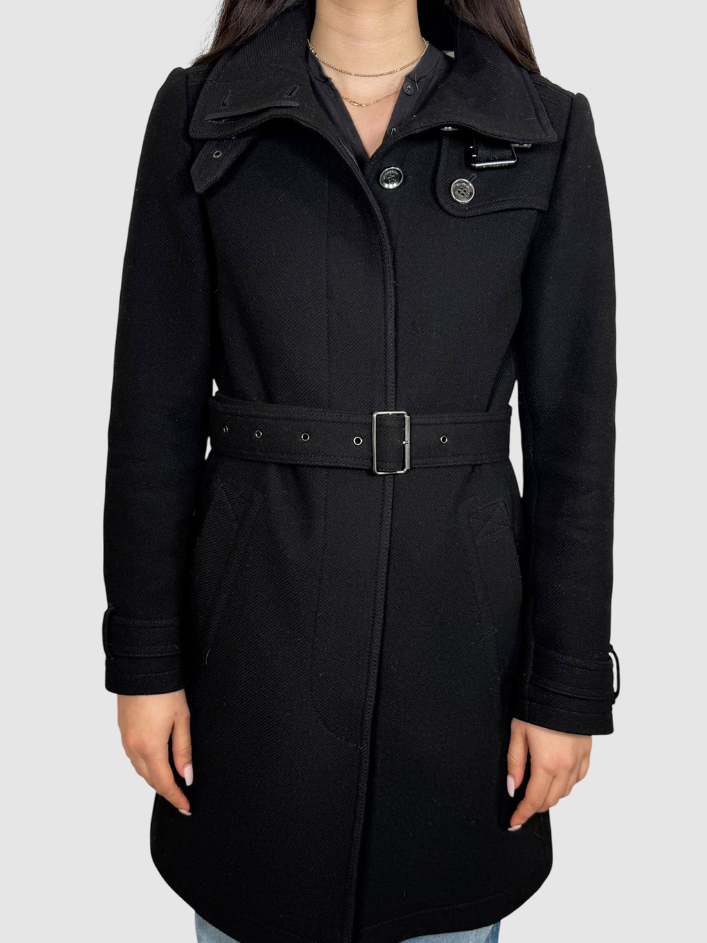 Wool Belted Coat