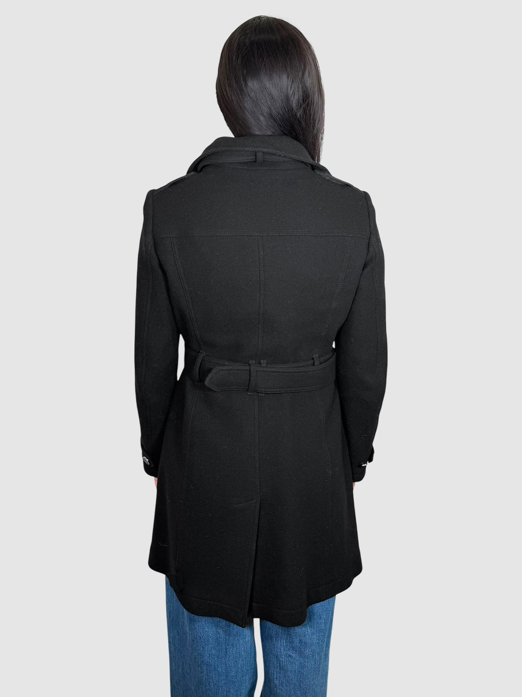 Wool Belted Coat