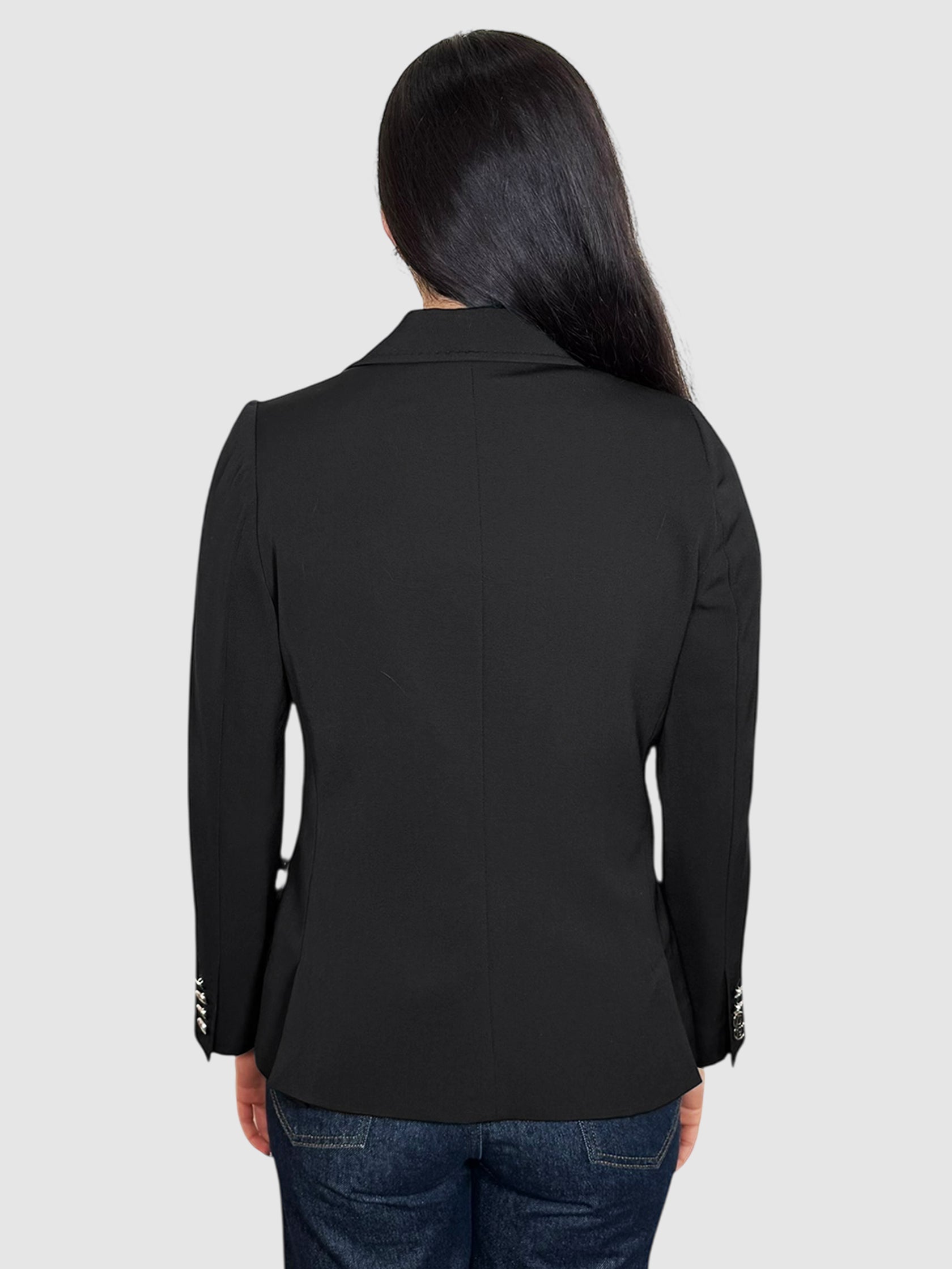 Single-Breasted Wool Blazer