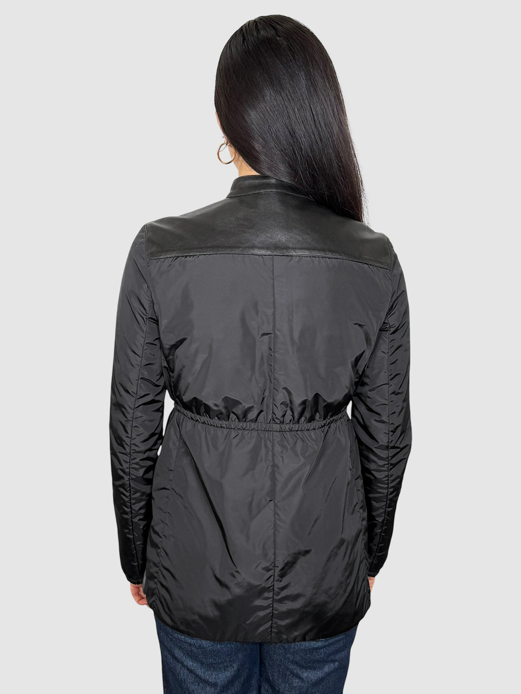 Nylon Zip-Up Jacket