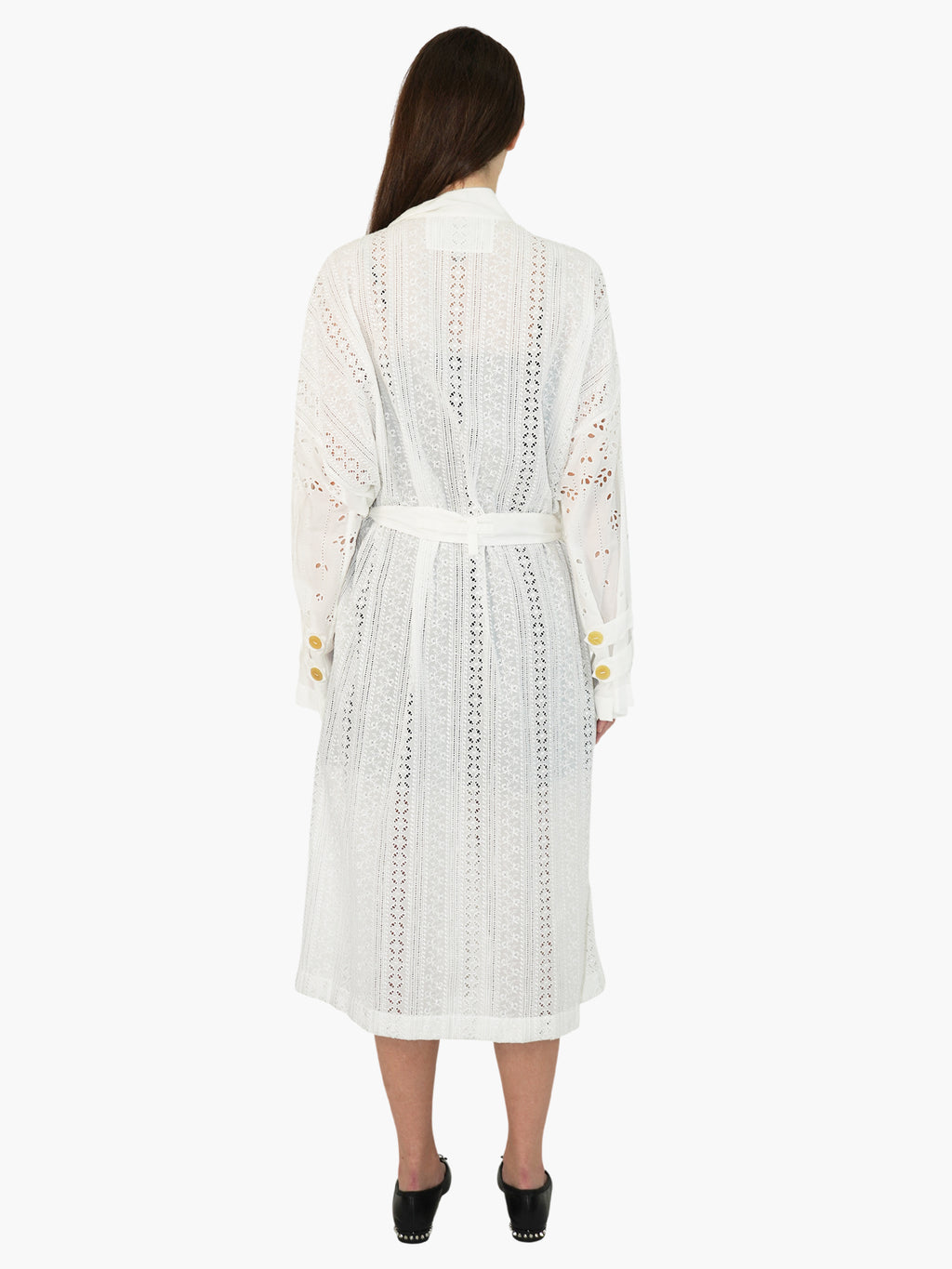 Broderie Eyelet Trench