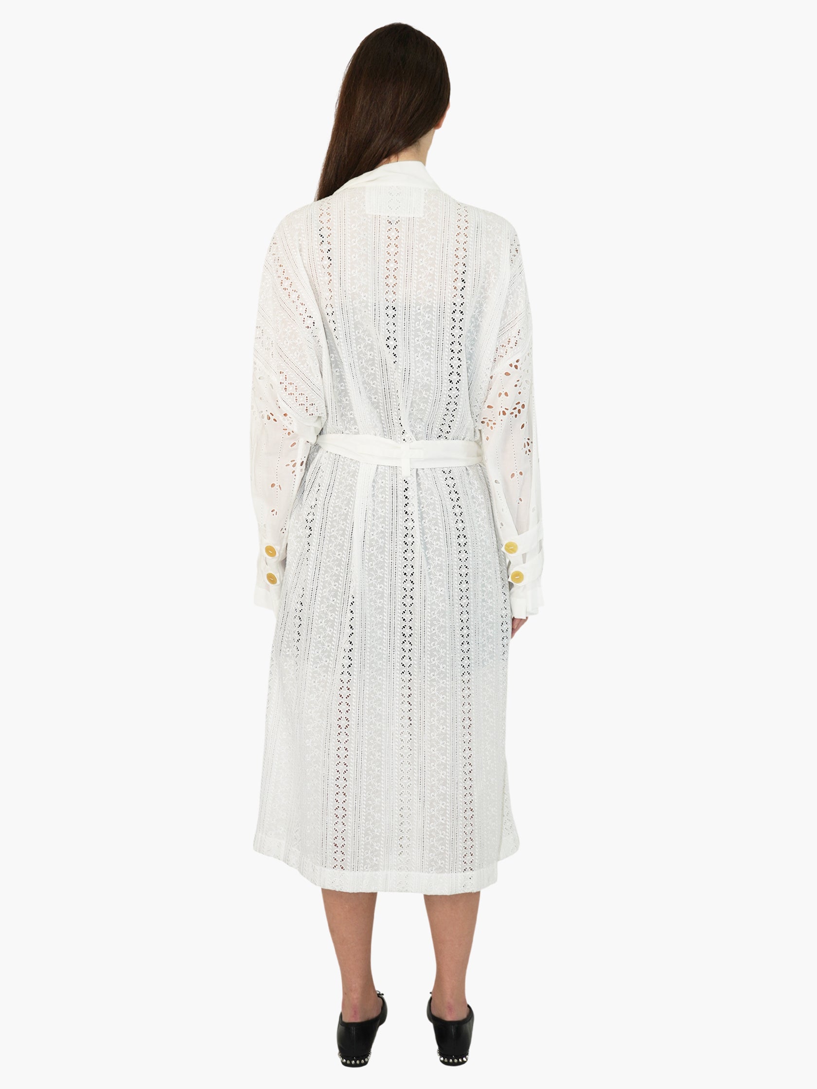 Broderie Eyelet Trench