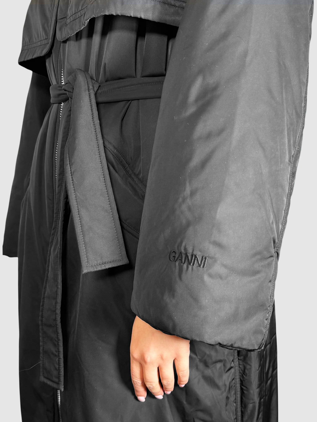 Belted Puffer Coat