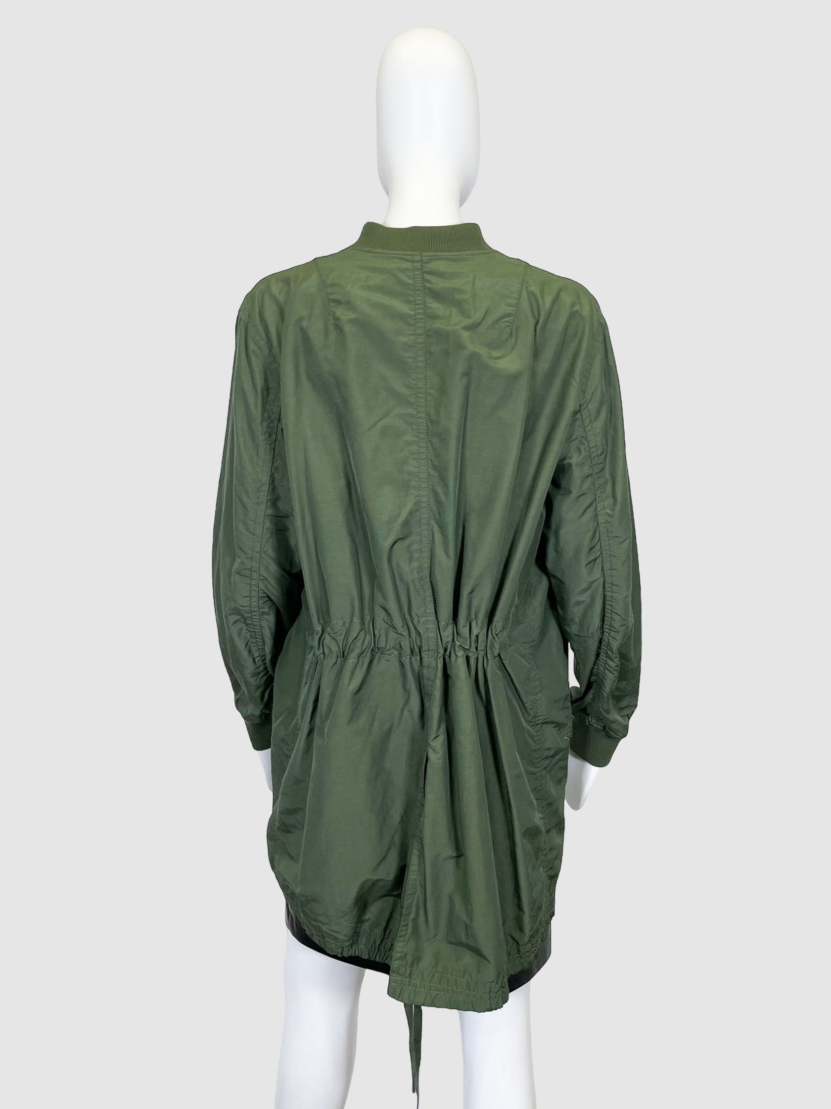 Long Bomber Jacket - Size M/L