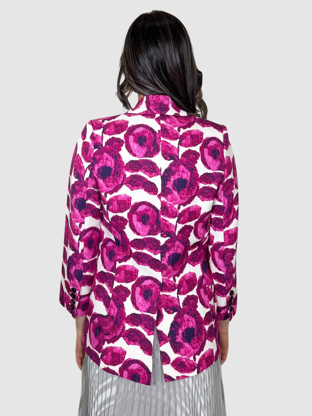 Floral Print Blazer