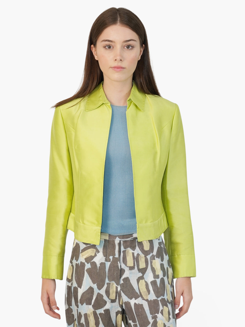 Silk Open Jacket