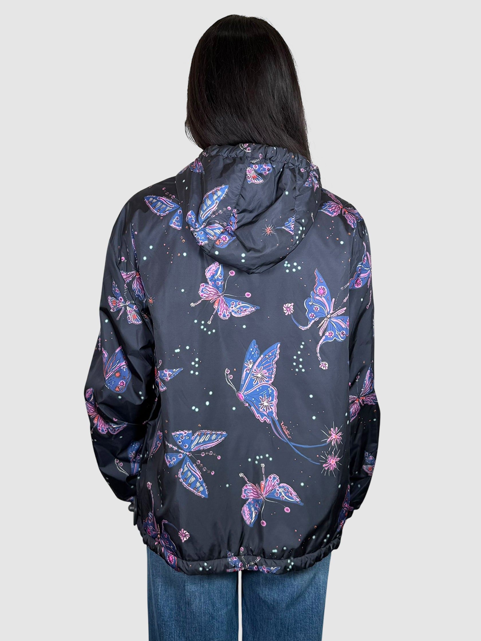 Utopia Butterfly Nylon Windbreaker