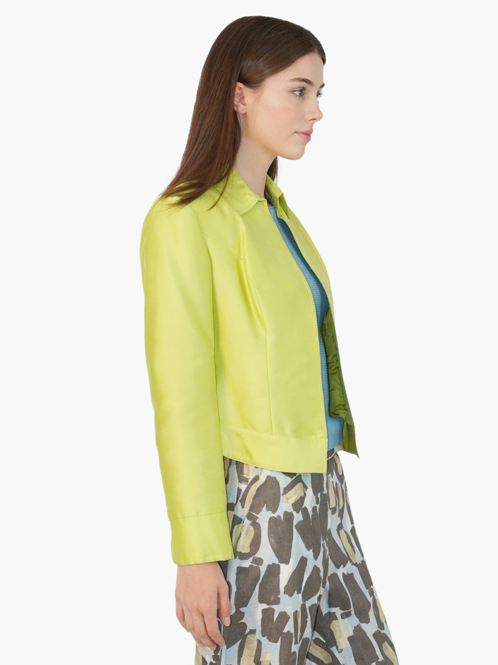 Silk Open Jacket