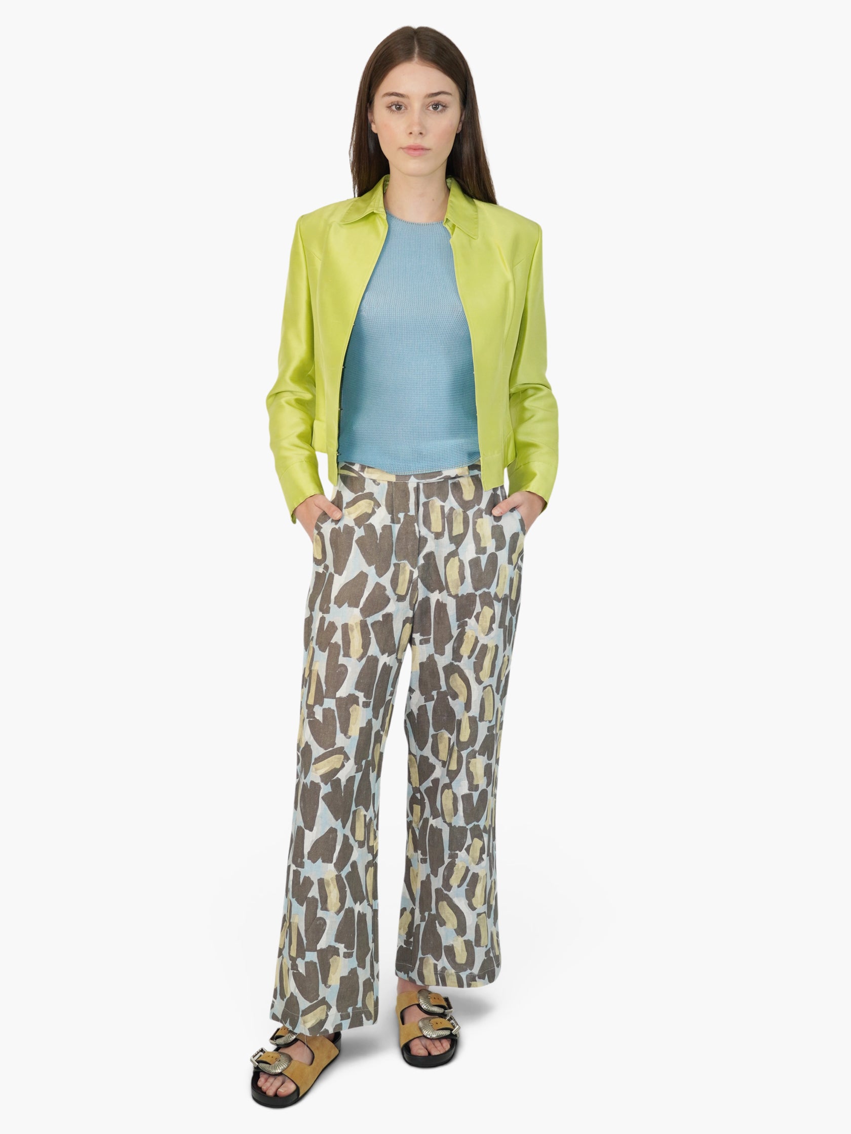 Silk Open Jacket