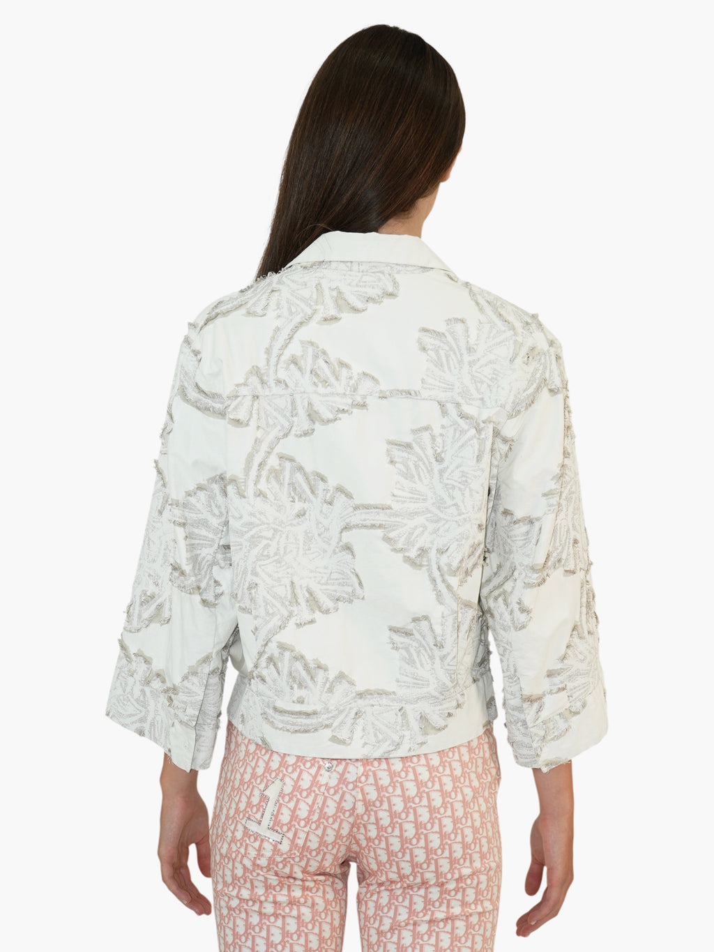 Abstract Appliqué Jacket