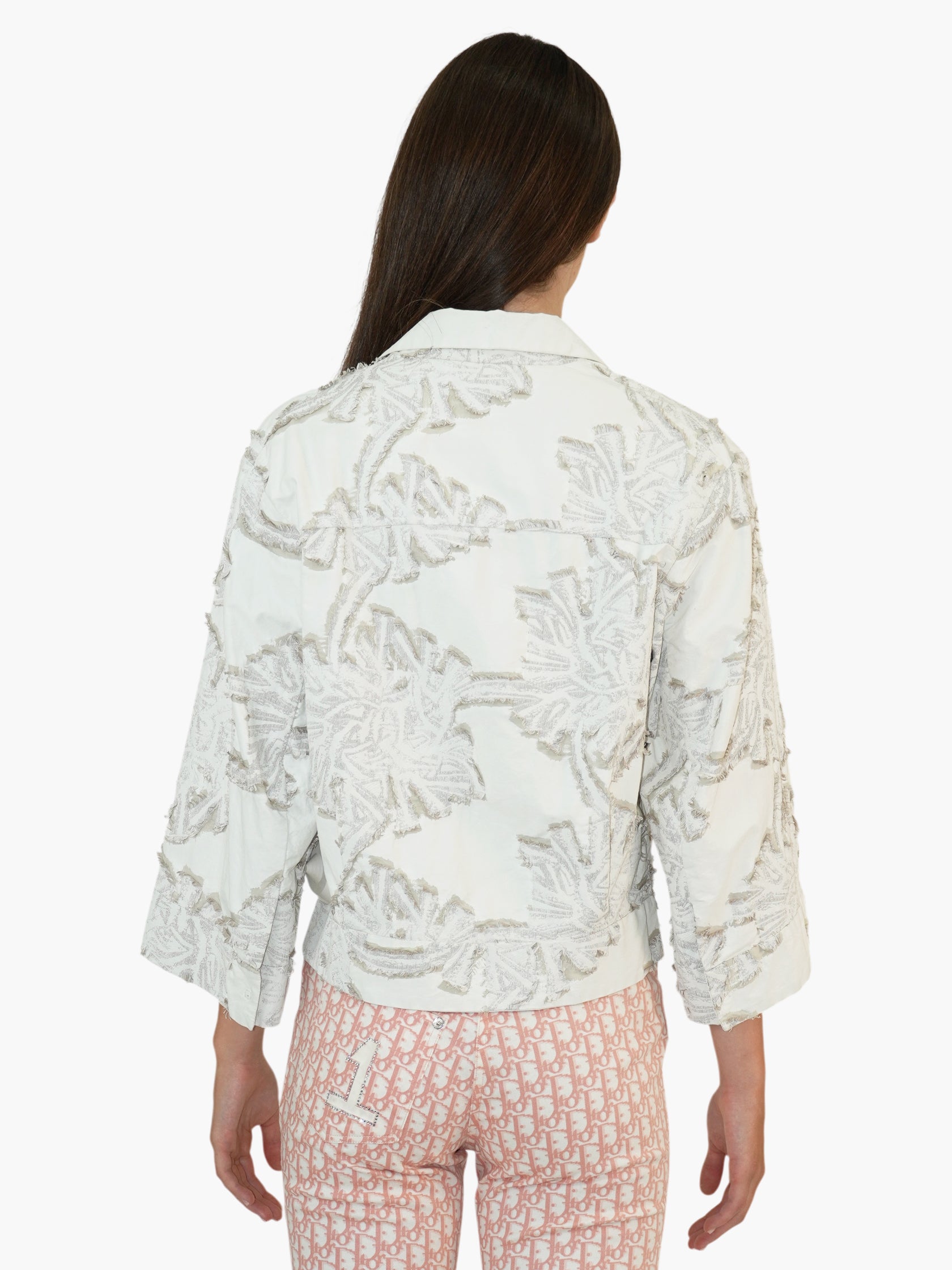 Abstract Appliqué Jacket