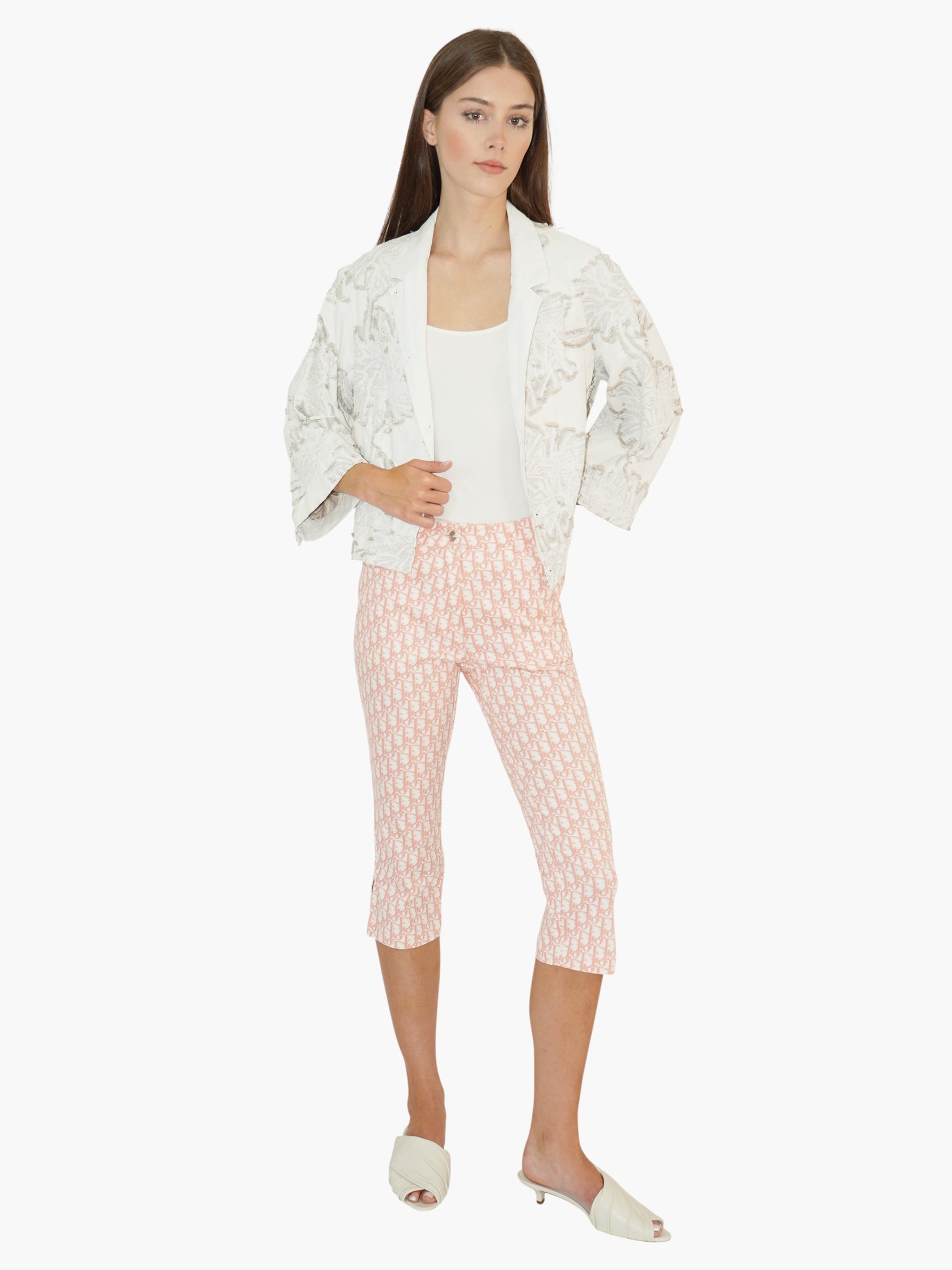 Abstract Appliqué Jacket