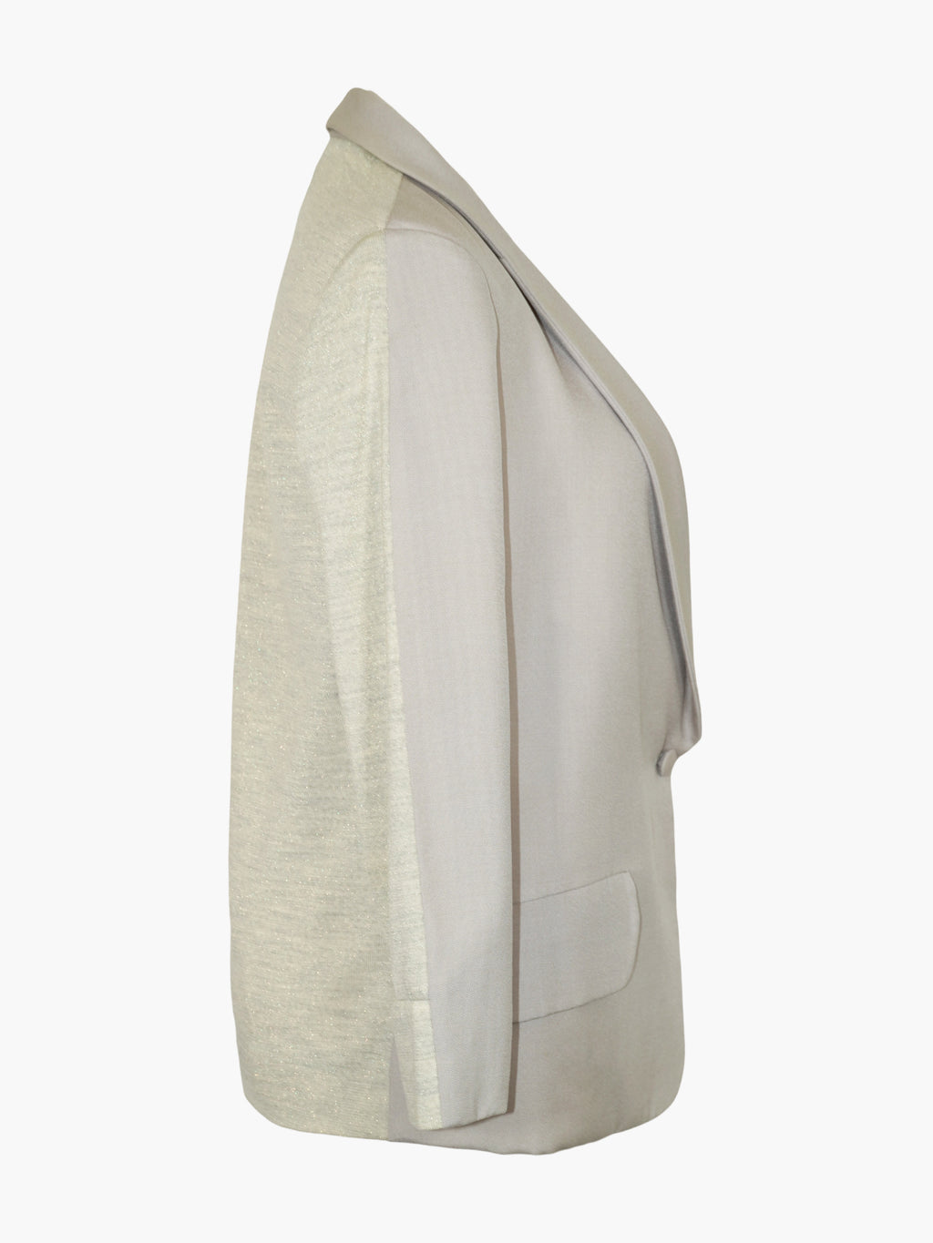 Mohair Single-Button Blazer