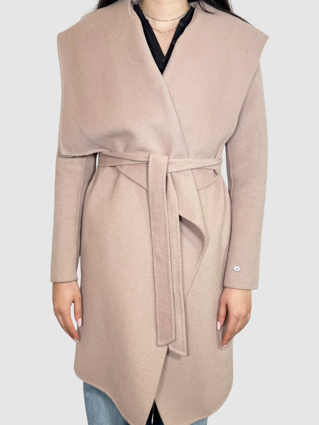 Wool Wrap Coat