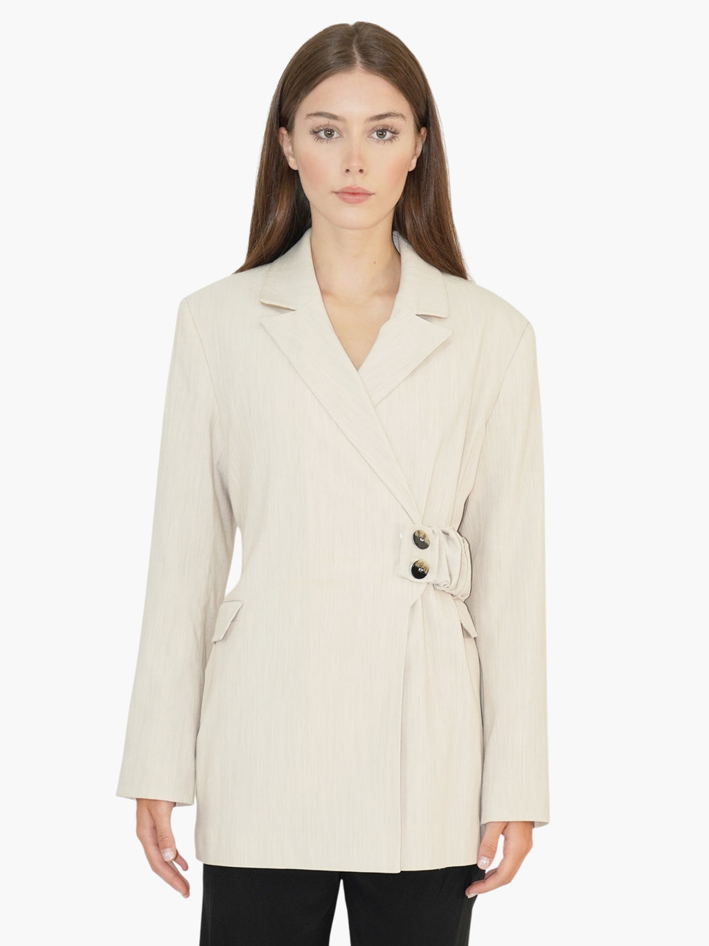 Scrunchie Melange Blazer