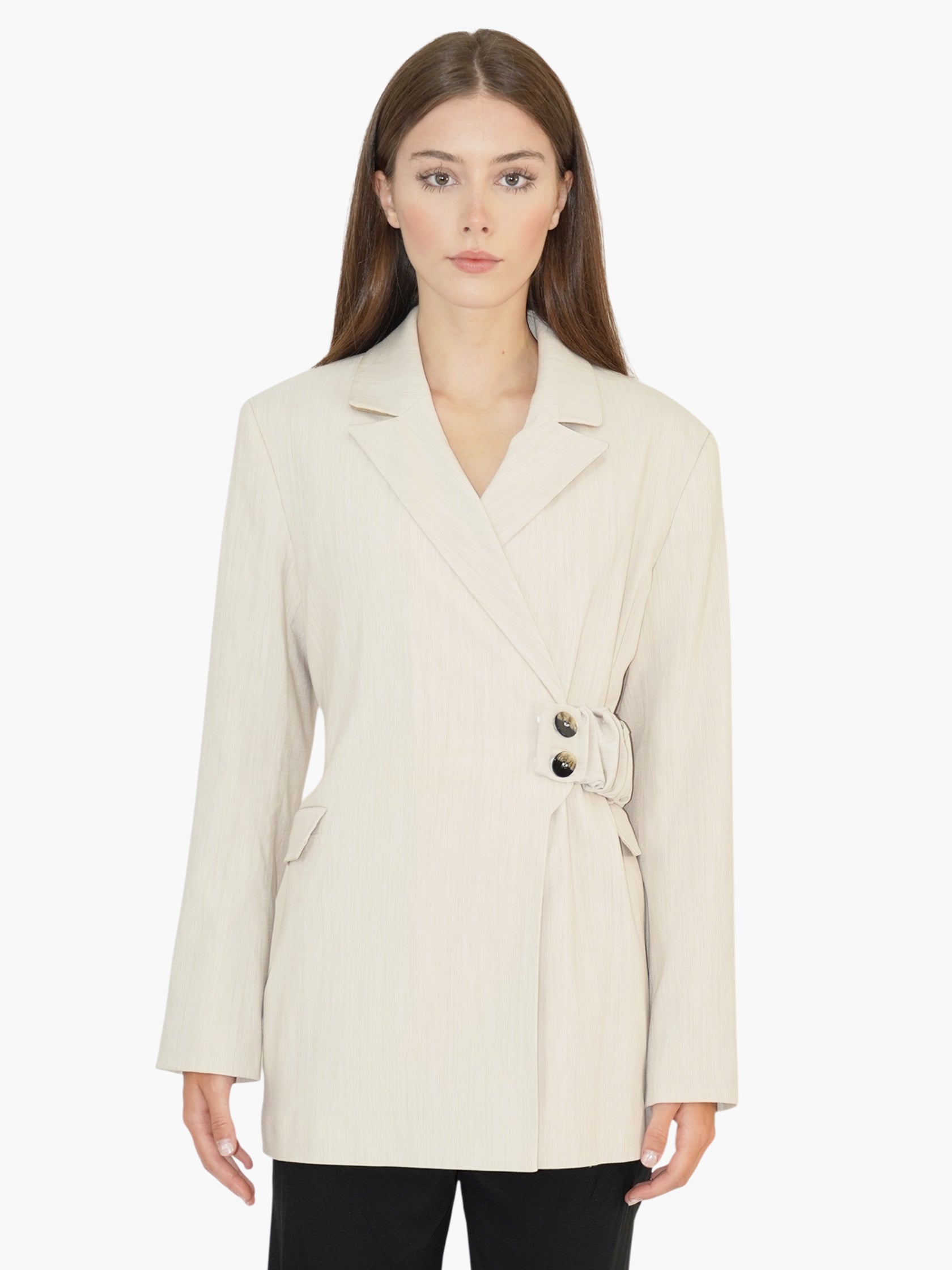 Scrunchie Melange Blazer