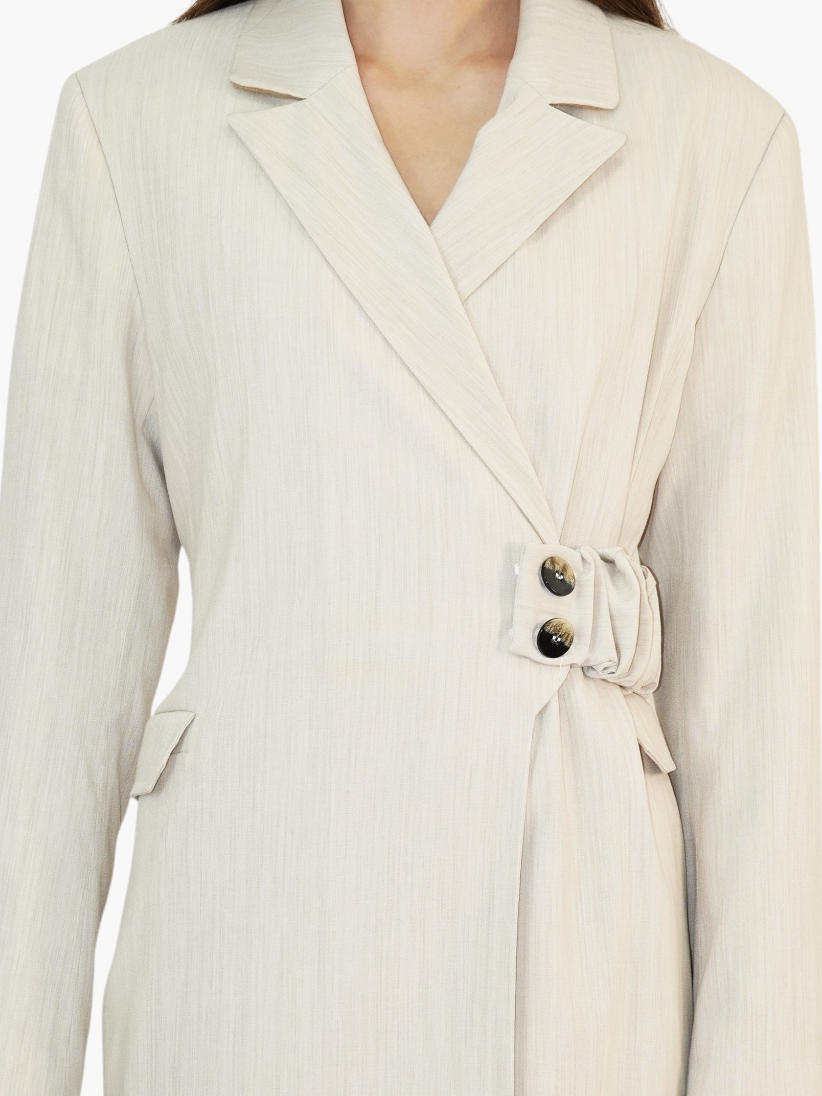 Scrunchie Melange Blazer