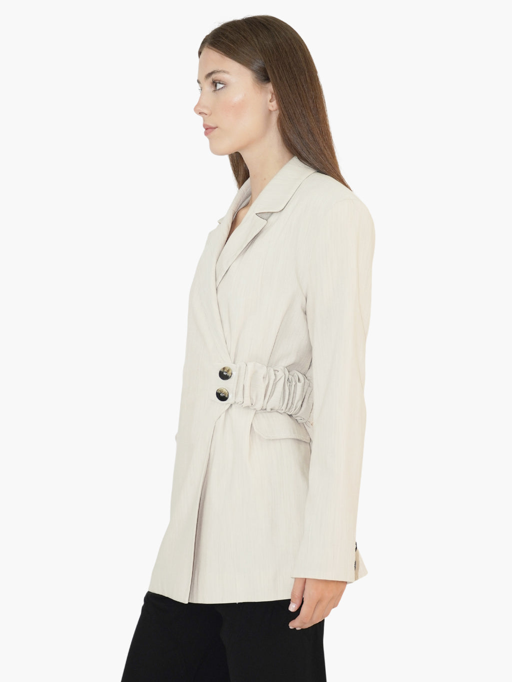 Scrunchie Melange Blazer