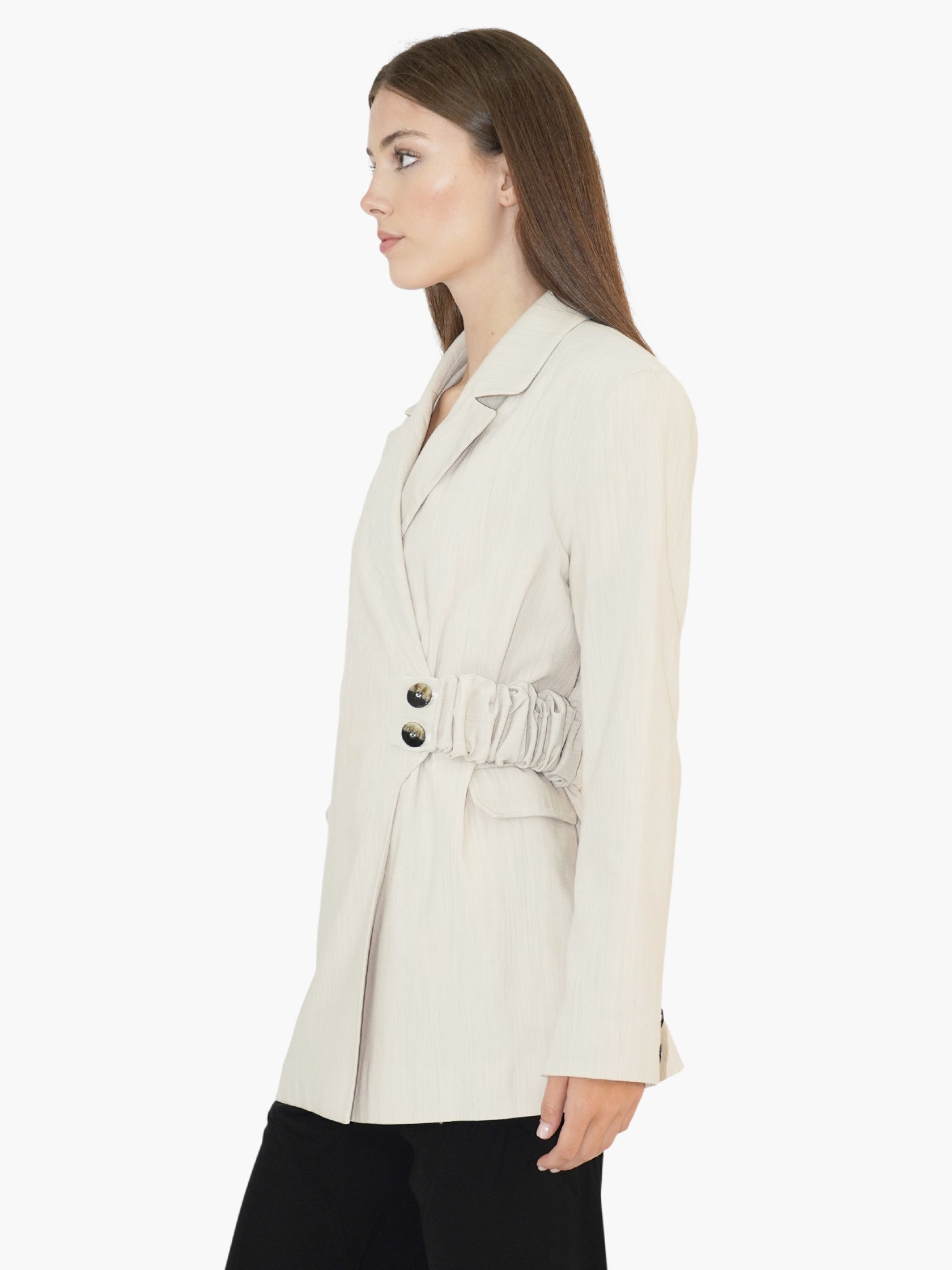 Scrunchie Melange Blazer